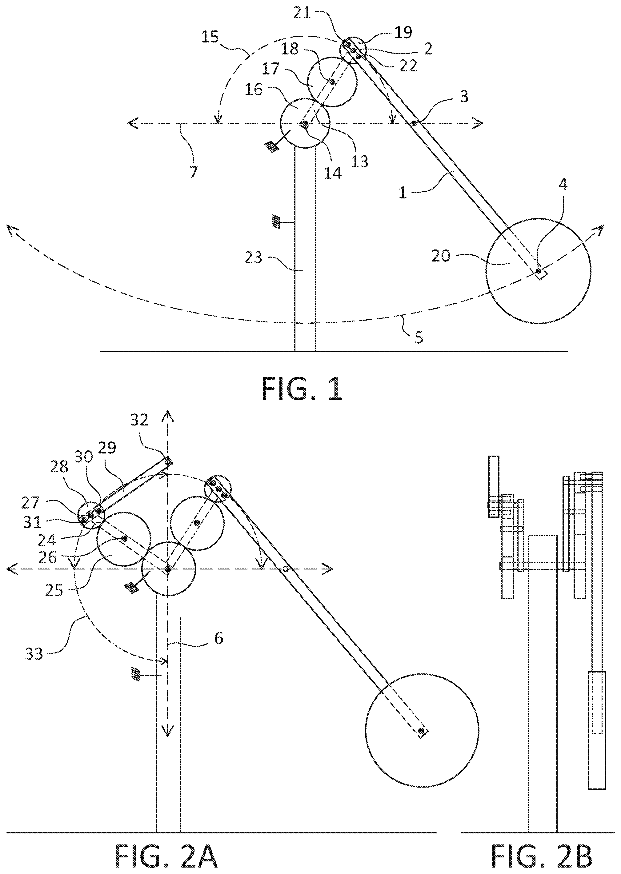 Patent US11782387 — Pendulum device — Figure 1