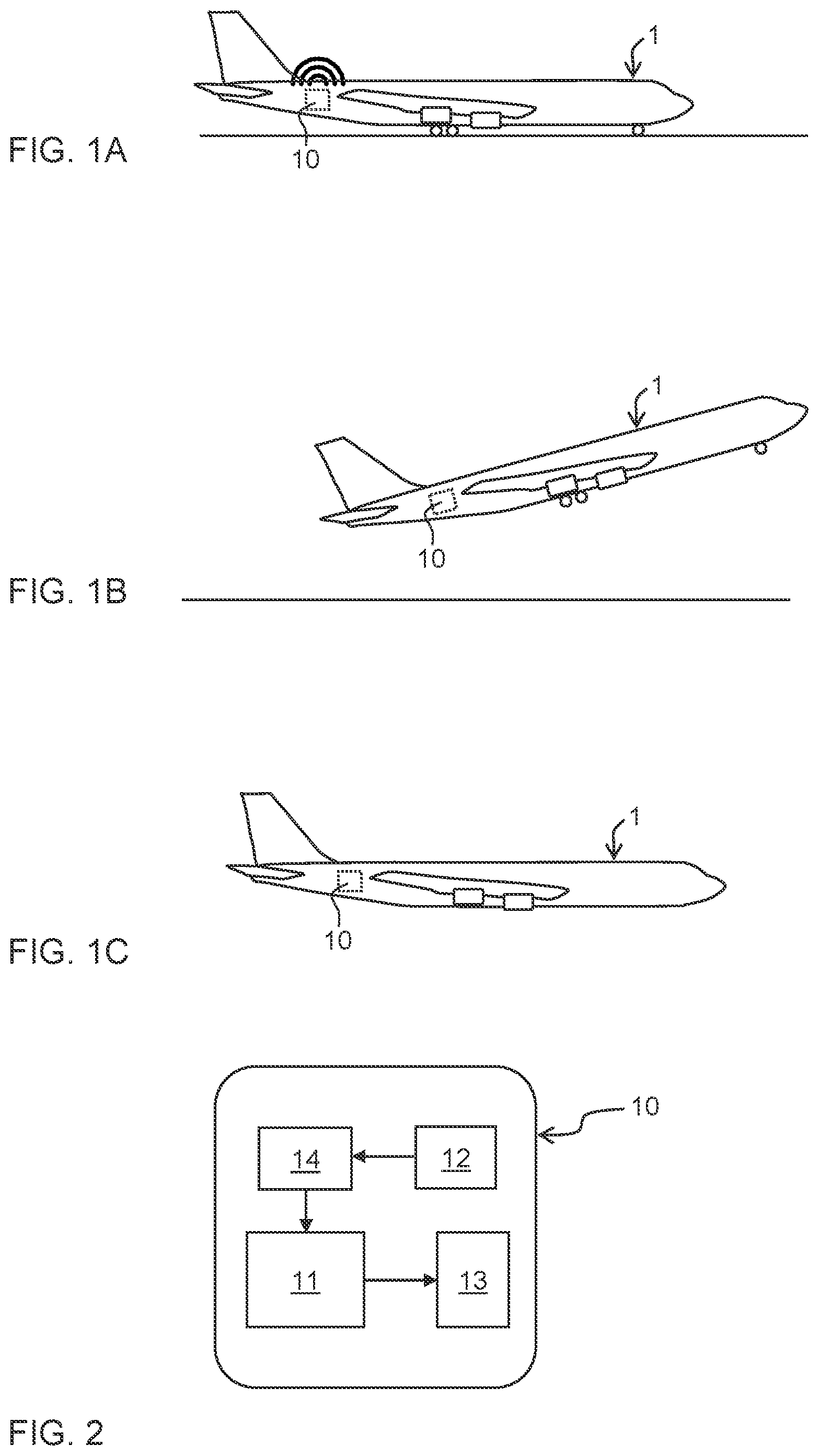 Patent US11782398 — Operating a portable electronic device to detect airplane flight events — Figure 1