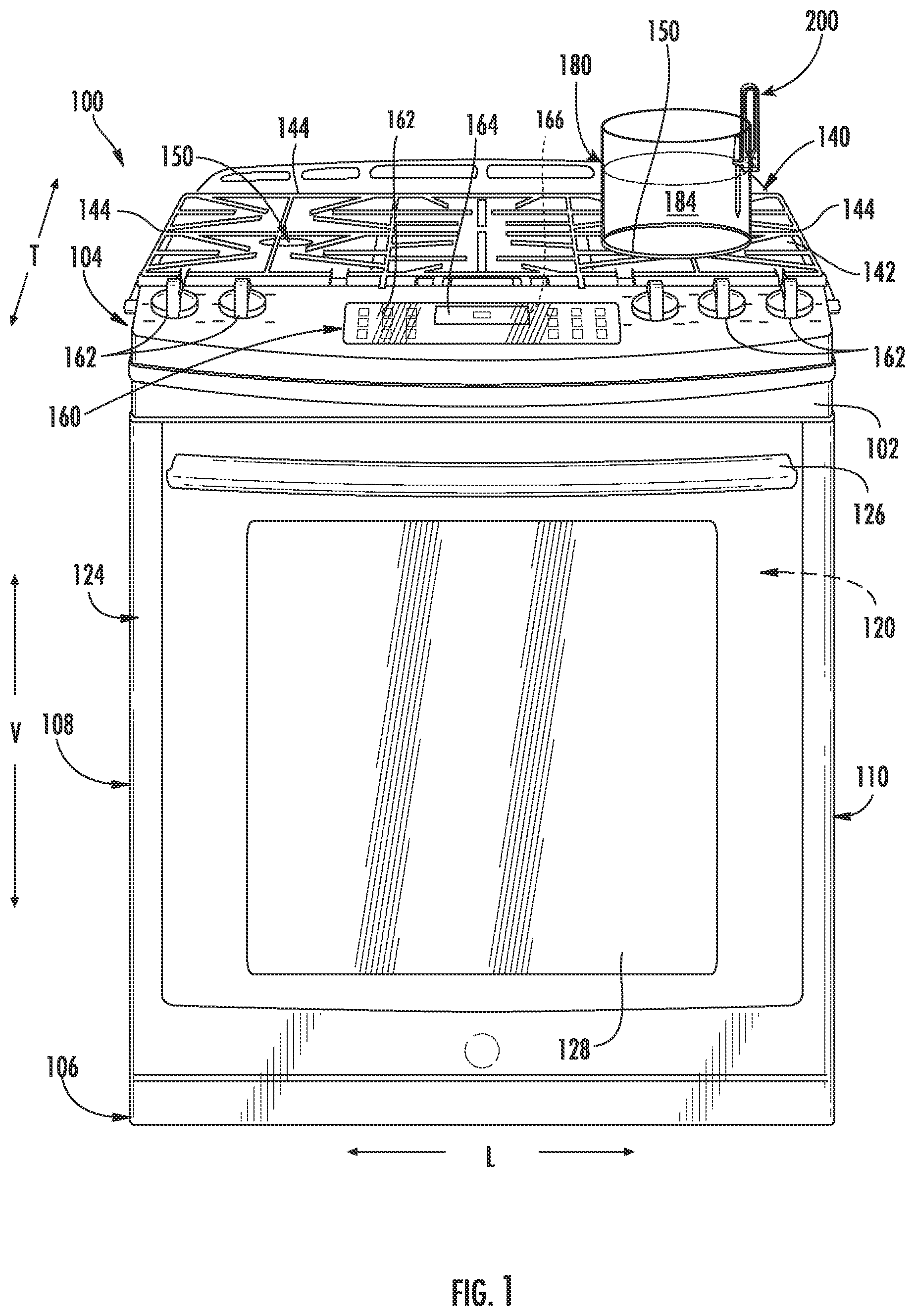 Patent US11782464 — Adaptive closed loop control method for a cooking appliance — Figure 1
