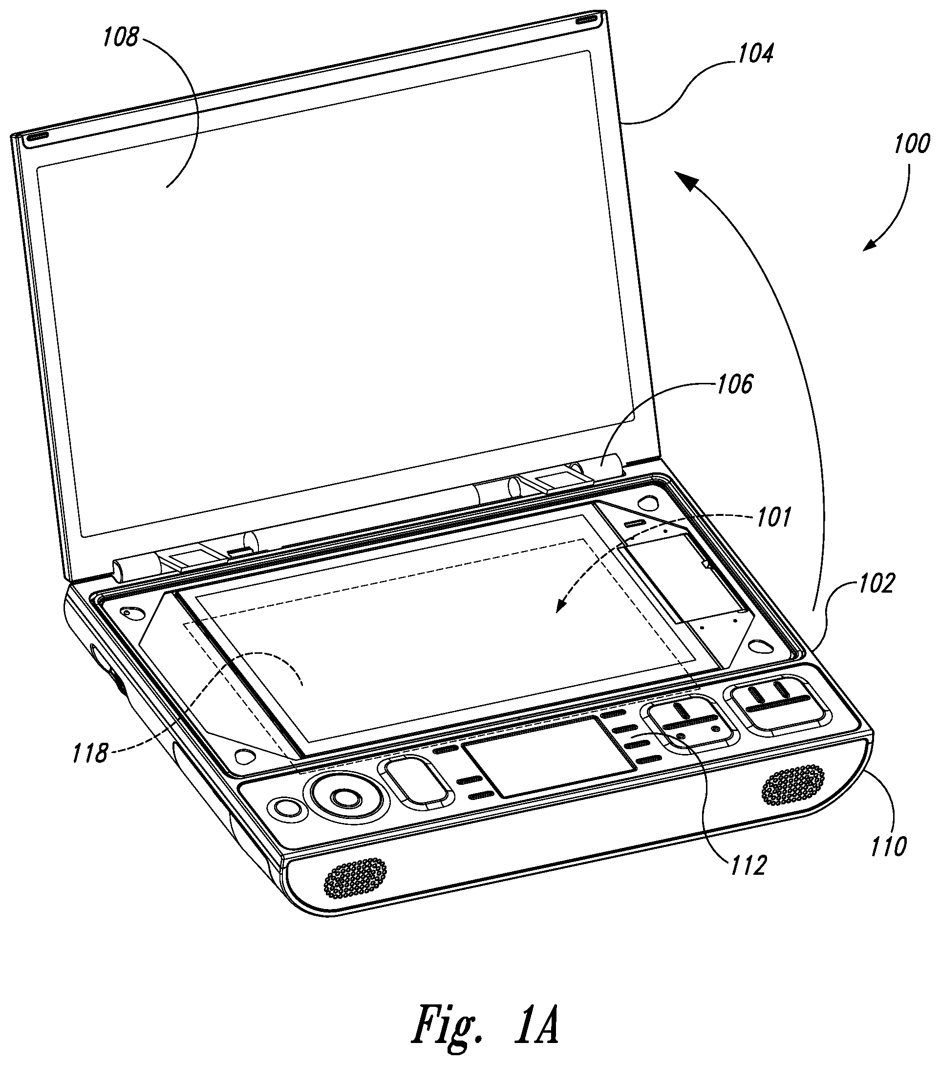 Patent US11782484 — Electronics board mounting system — Figure 1