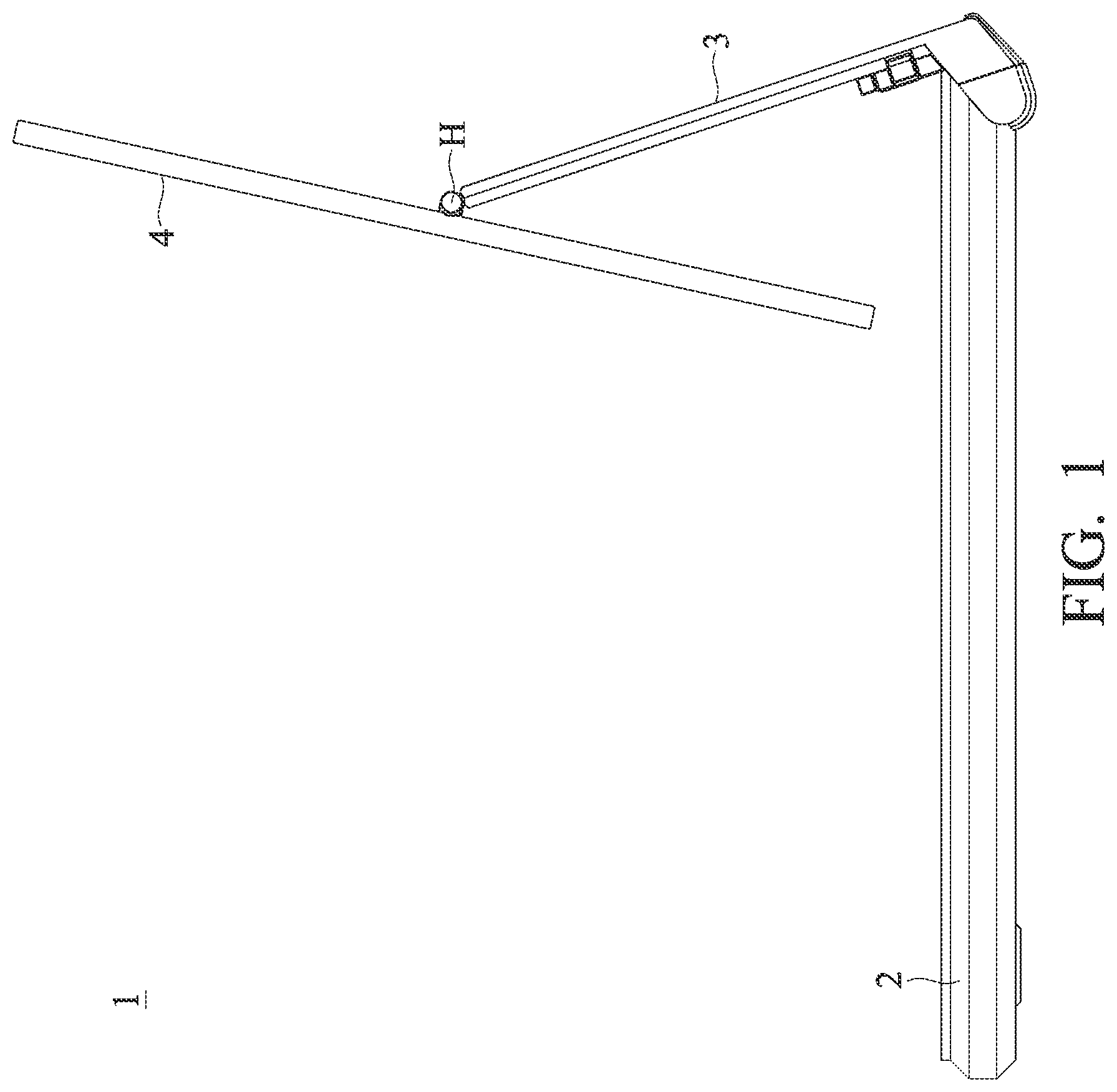 Patent US11782487 — Foldable electronic device — Figure 1