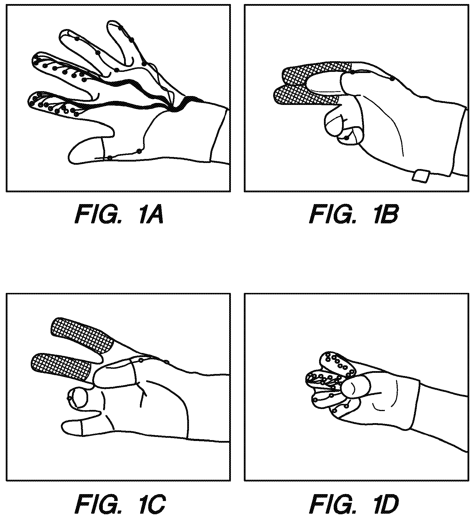 Patent US11782511 — Tactile glove for human-computer interaction — Figure 1