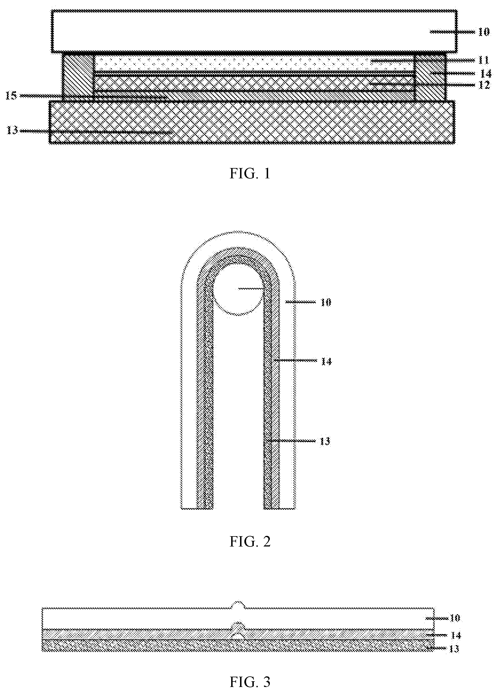 Patent US11782541 — Touch panel and display device — Figure 1