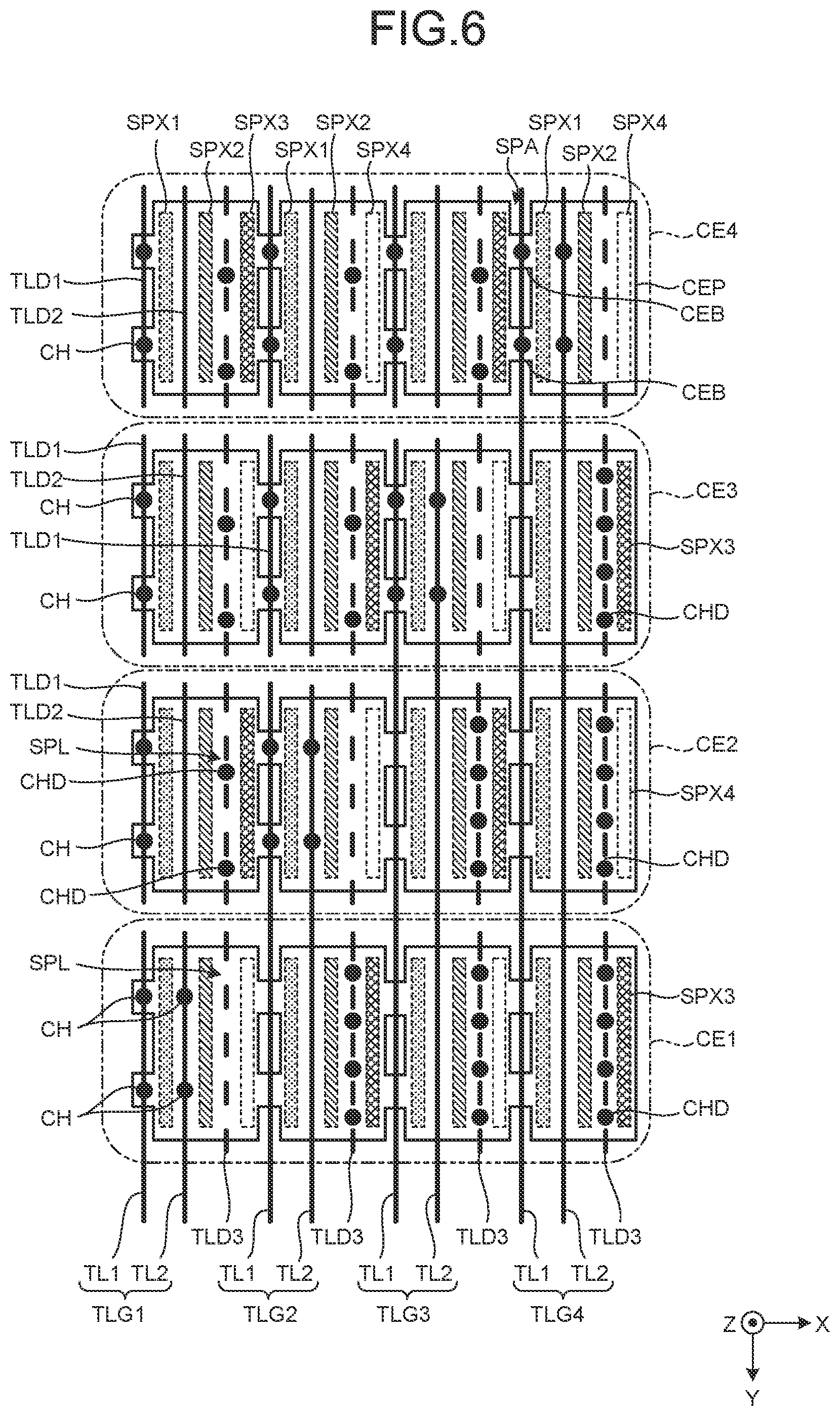 Patent US11782546 Figure 6 – Display device