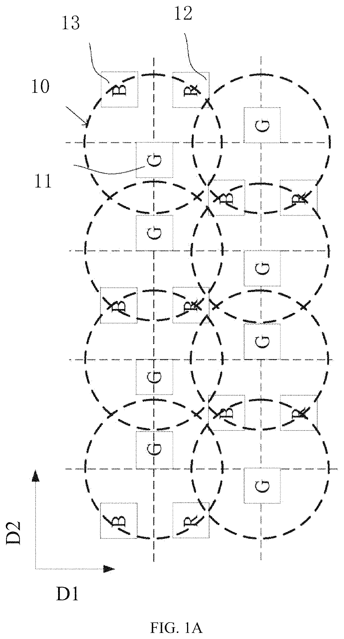 Patent US11782558 — Touch structure, touch display panel and electronic device — Figure 1