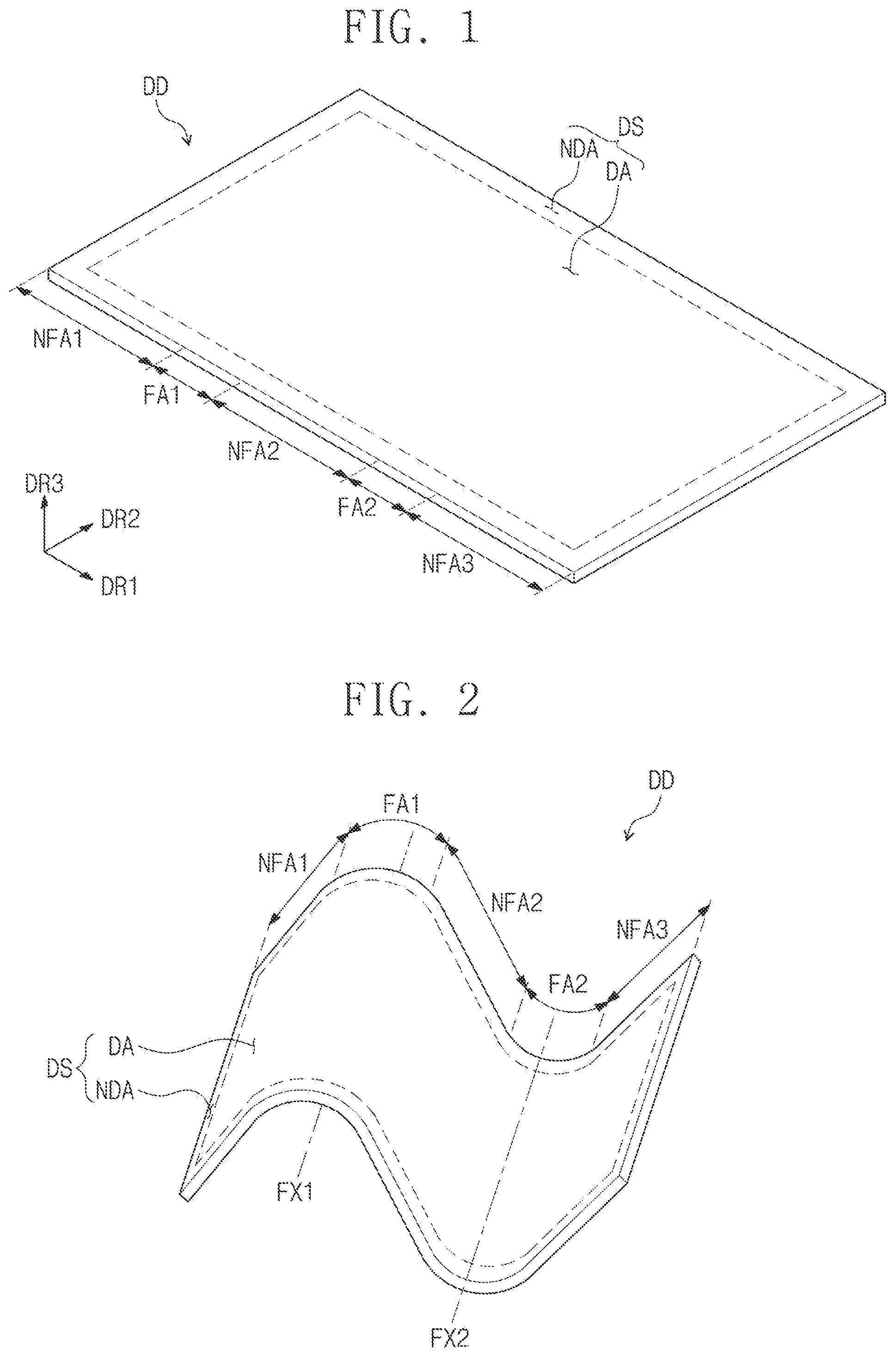 Patent US11782560 — Display device — Figure 1