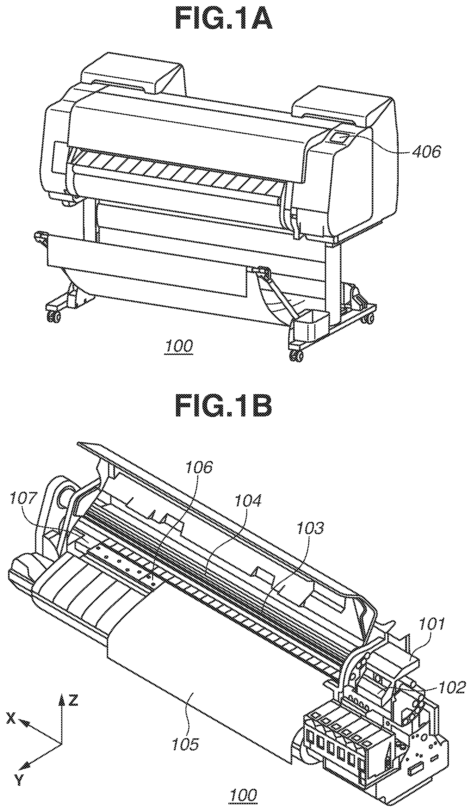 Patent US11782659 — Information processing apparatus, printing apparatus, and method of determining print media type — Figure 1