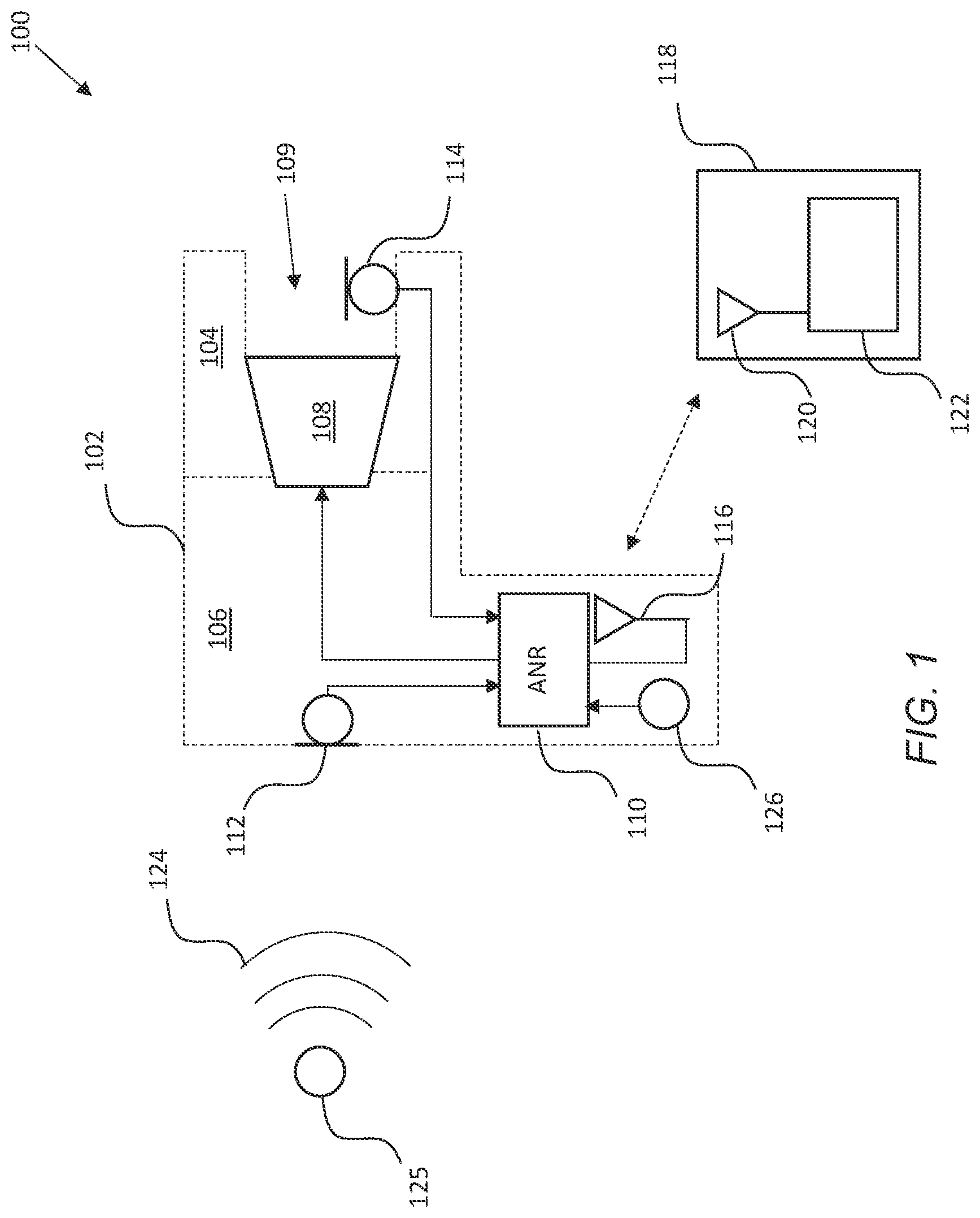 Patent US11782673 — Controlling audio output — Figure 1