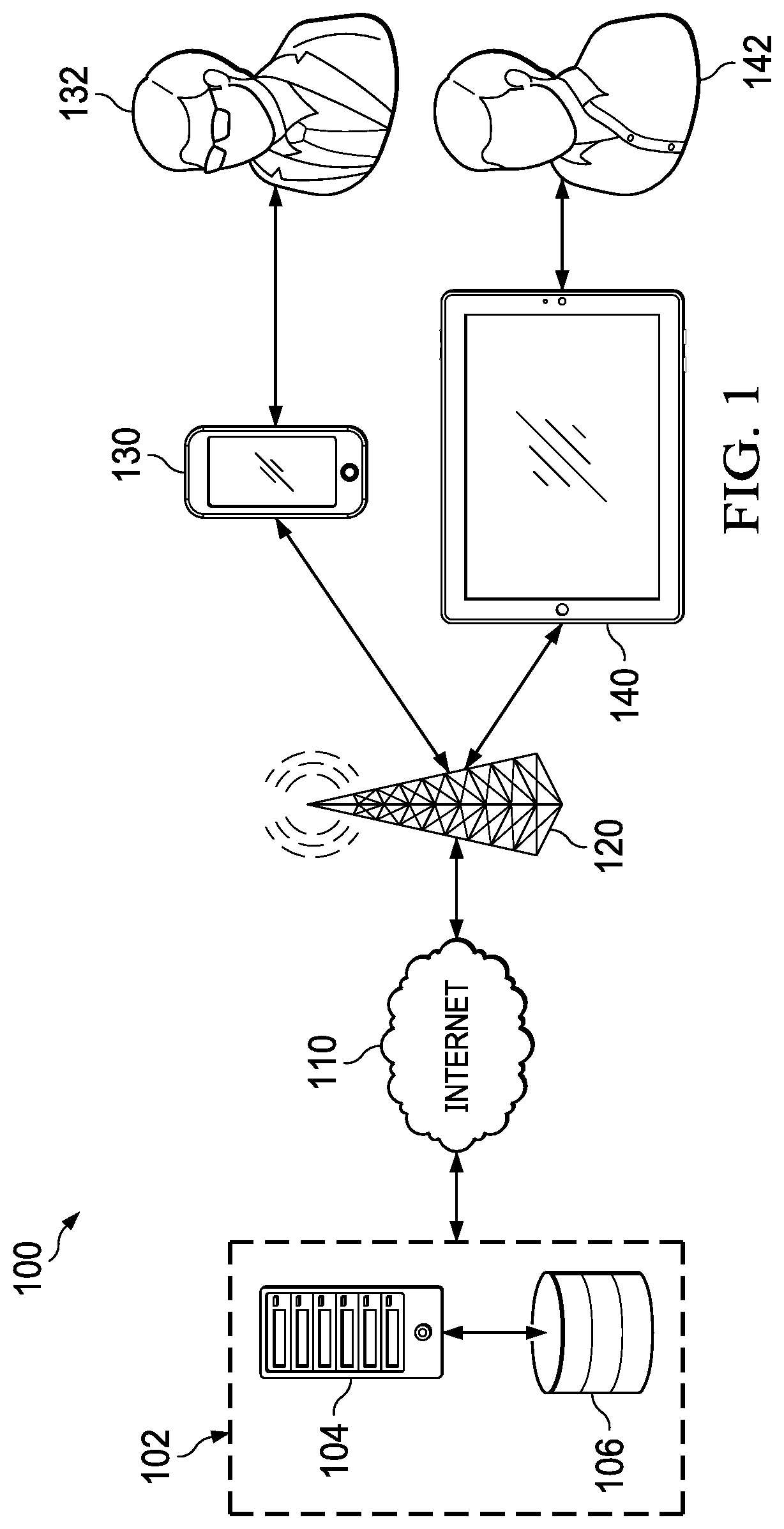 Patent US11782698 — State container synchronization system and method — Figure 1