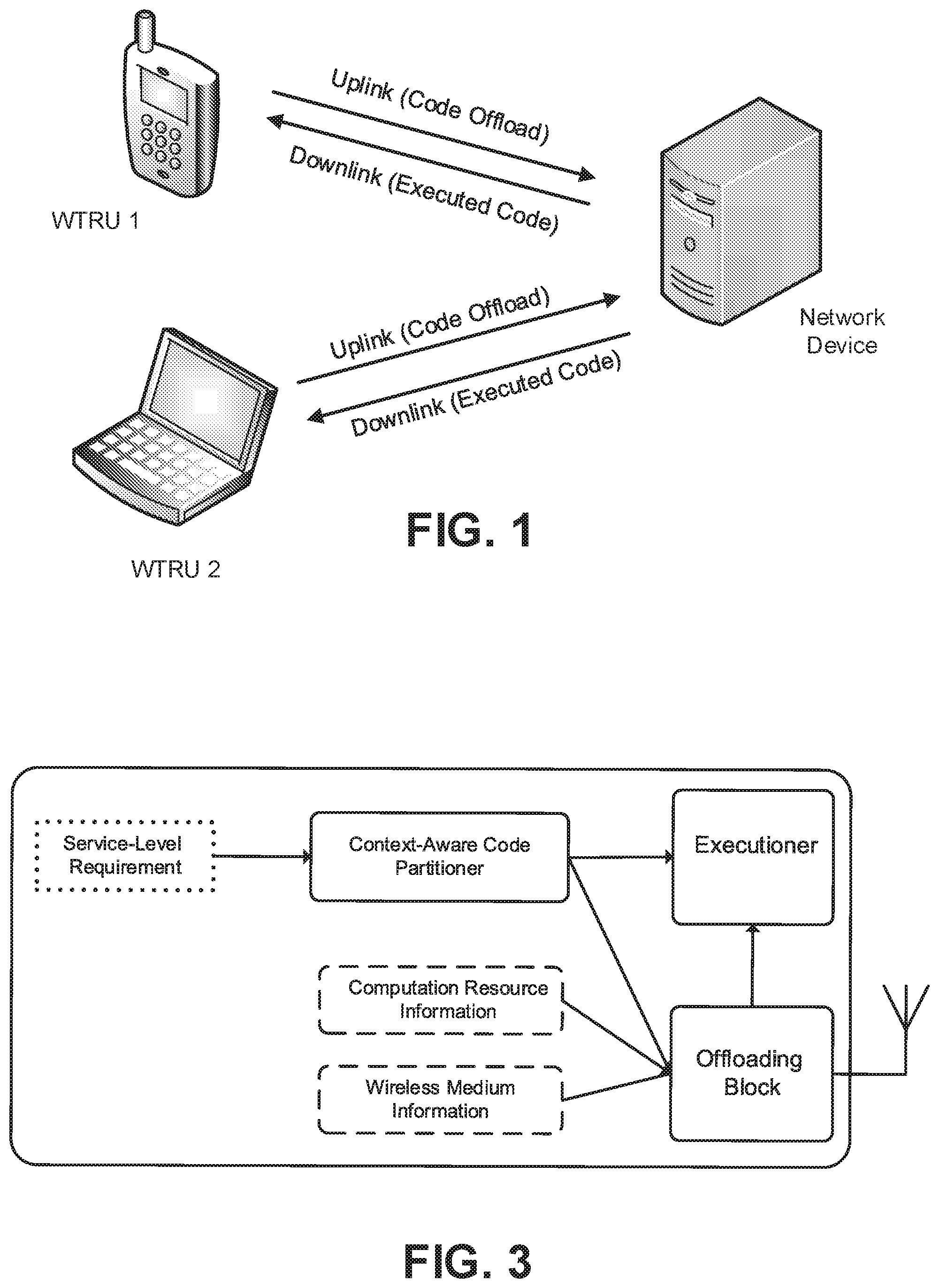 Patent US11782768 — Methods of offloading computation from mobile device to cloud — Figure 1