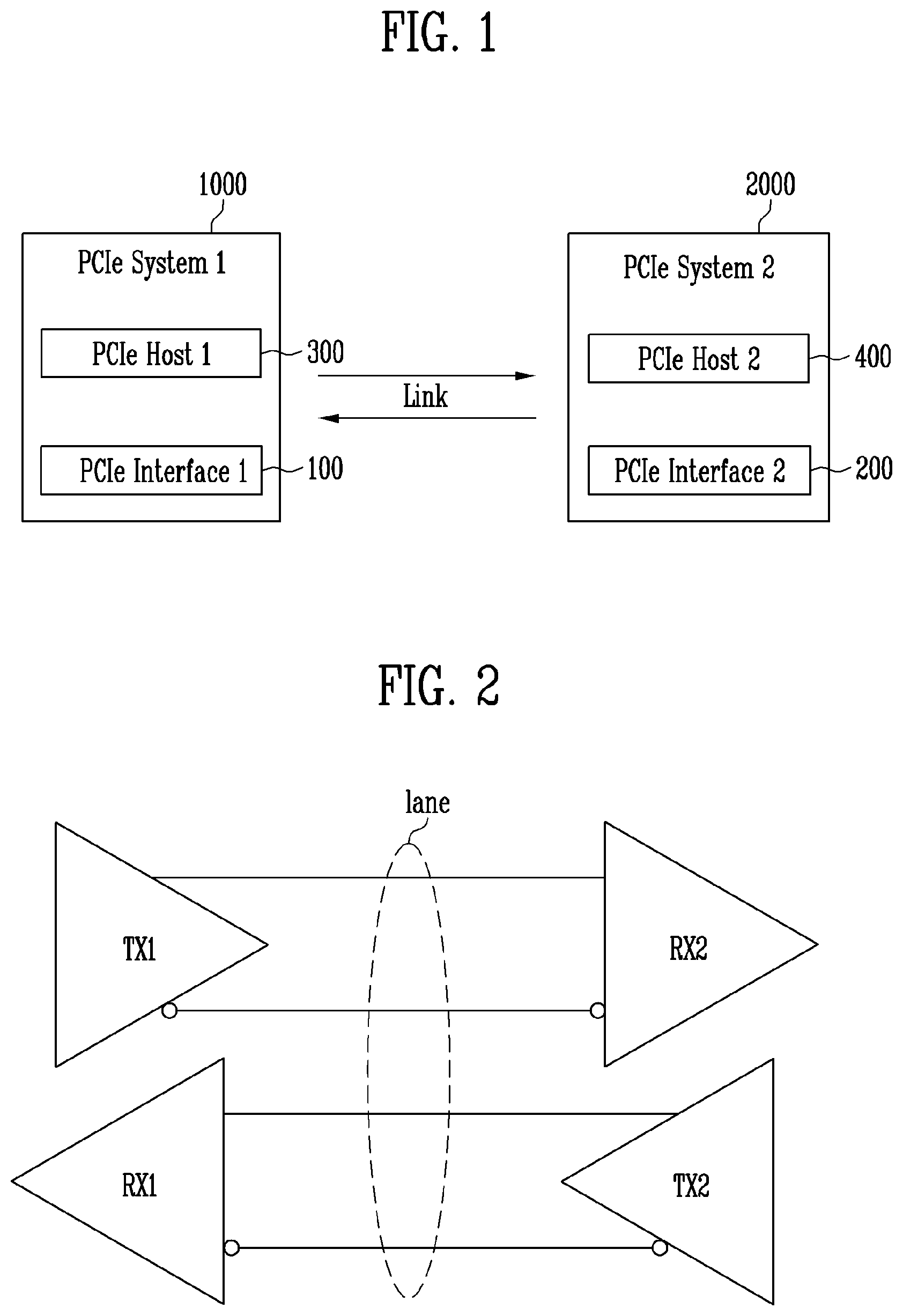 Patent US11782792 — PCIe interface and interface system — Figure 1
