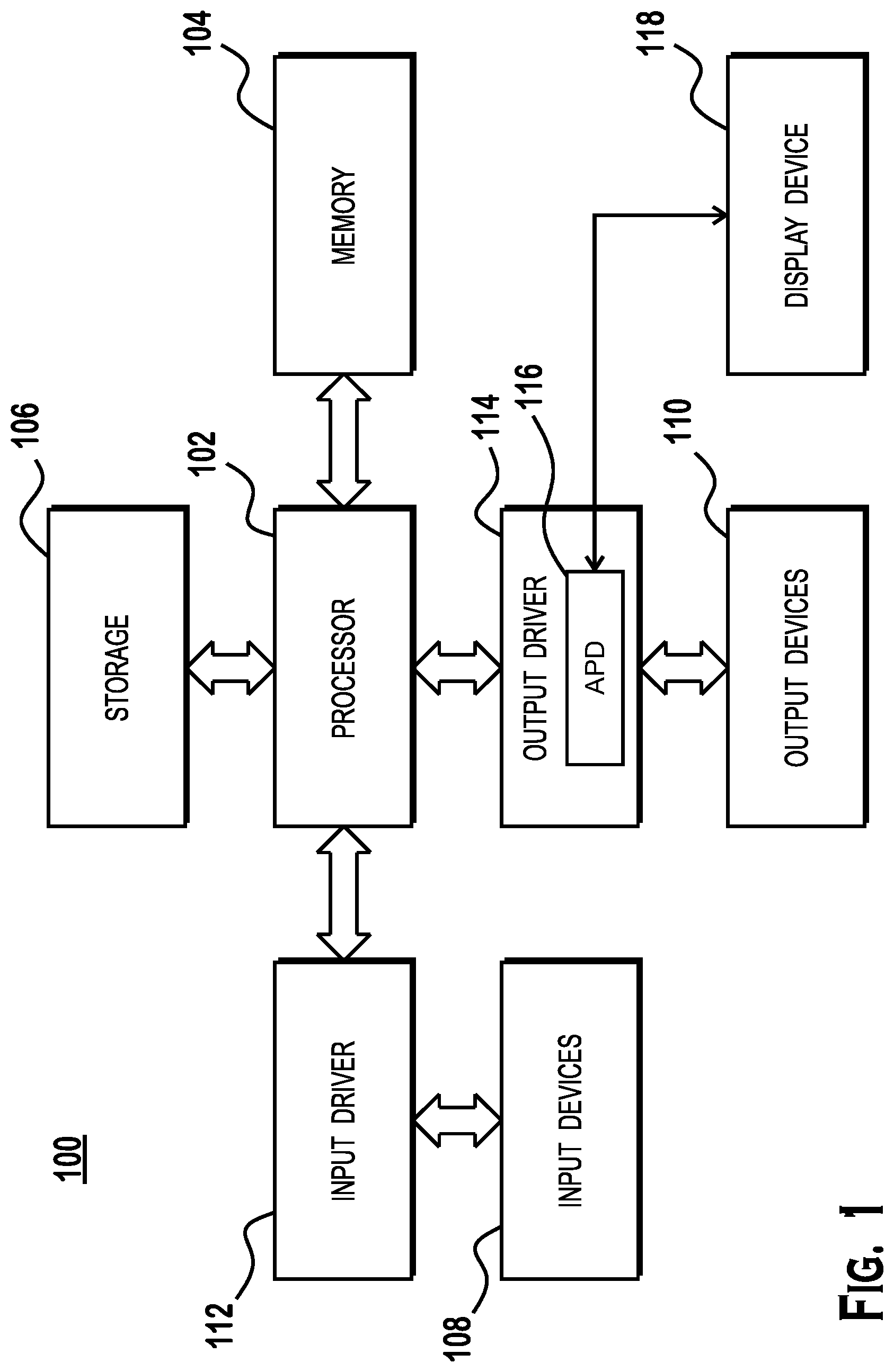 Patent US11782838 — Command processor prefetch techniques — Figure 1