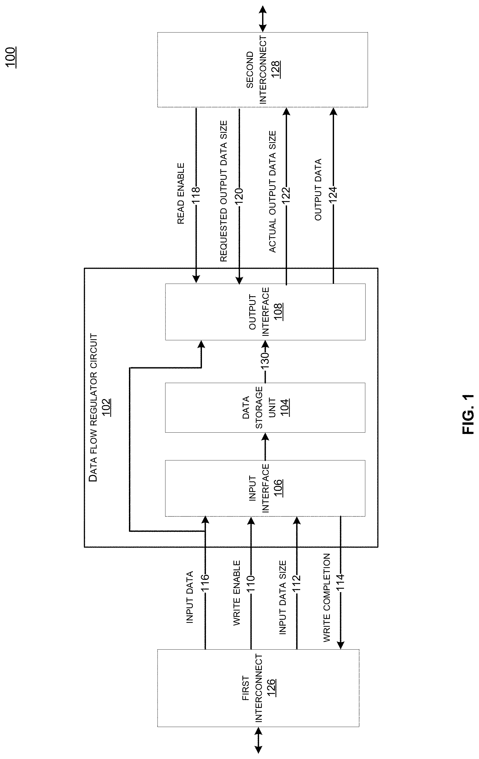 Patent US11782865 — Flexible data handling — Figure 1