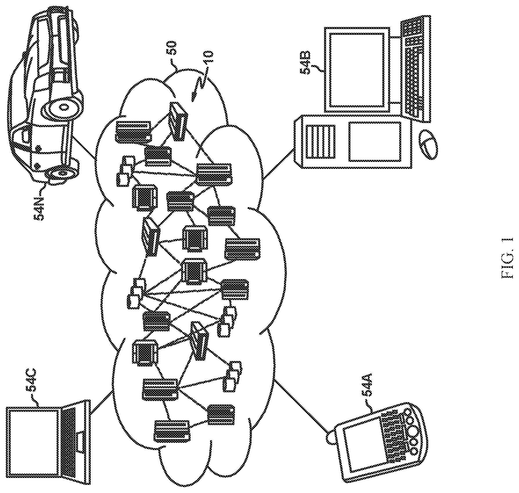 Patent US11782918 — Selecting access flow path in complex queries — Figure 1