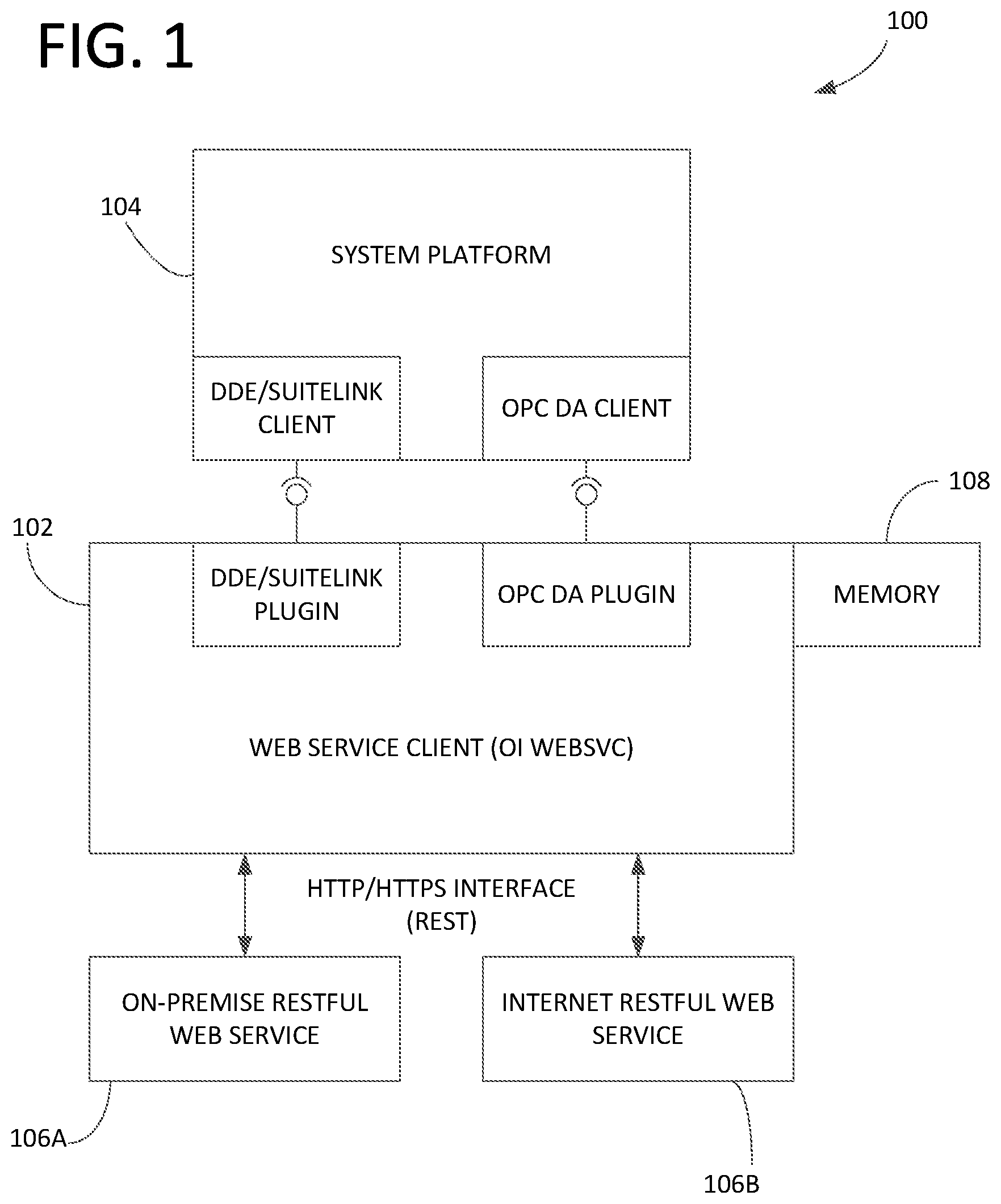 Patent US11782946 — Automatic tag mapping and generation from data string — Figure 1