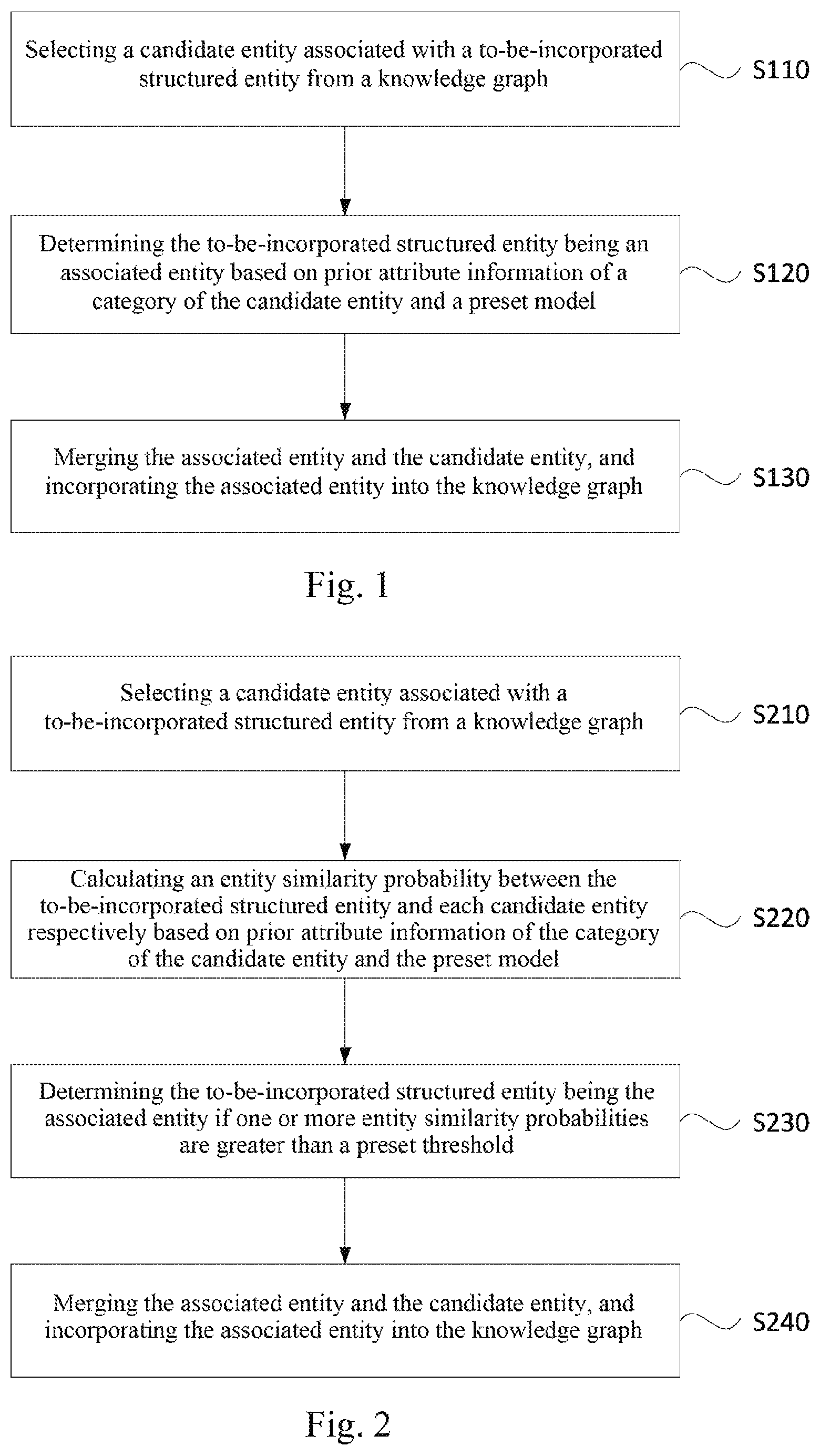 Patent US11782981 — Method, apparatus, server, and storage medium for incorporating structured entity — Figure 1