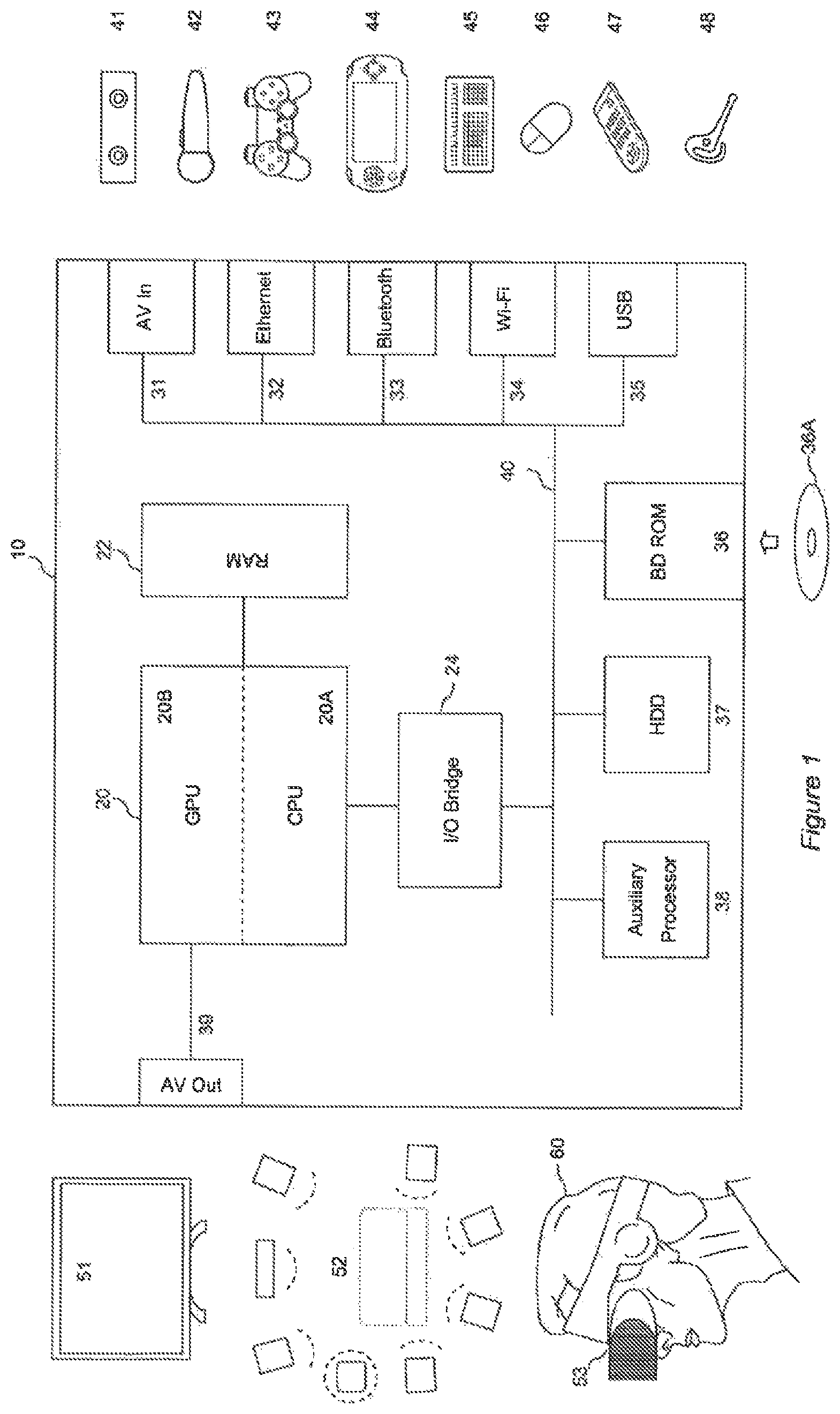 Patent US11783007 — Apparatus and method for generating a recording — Figure 1