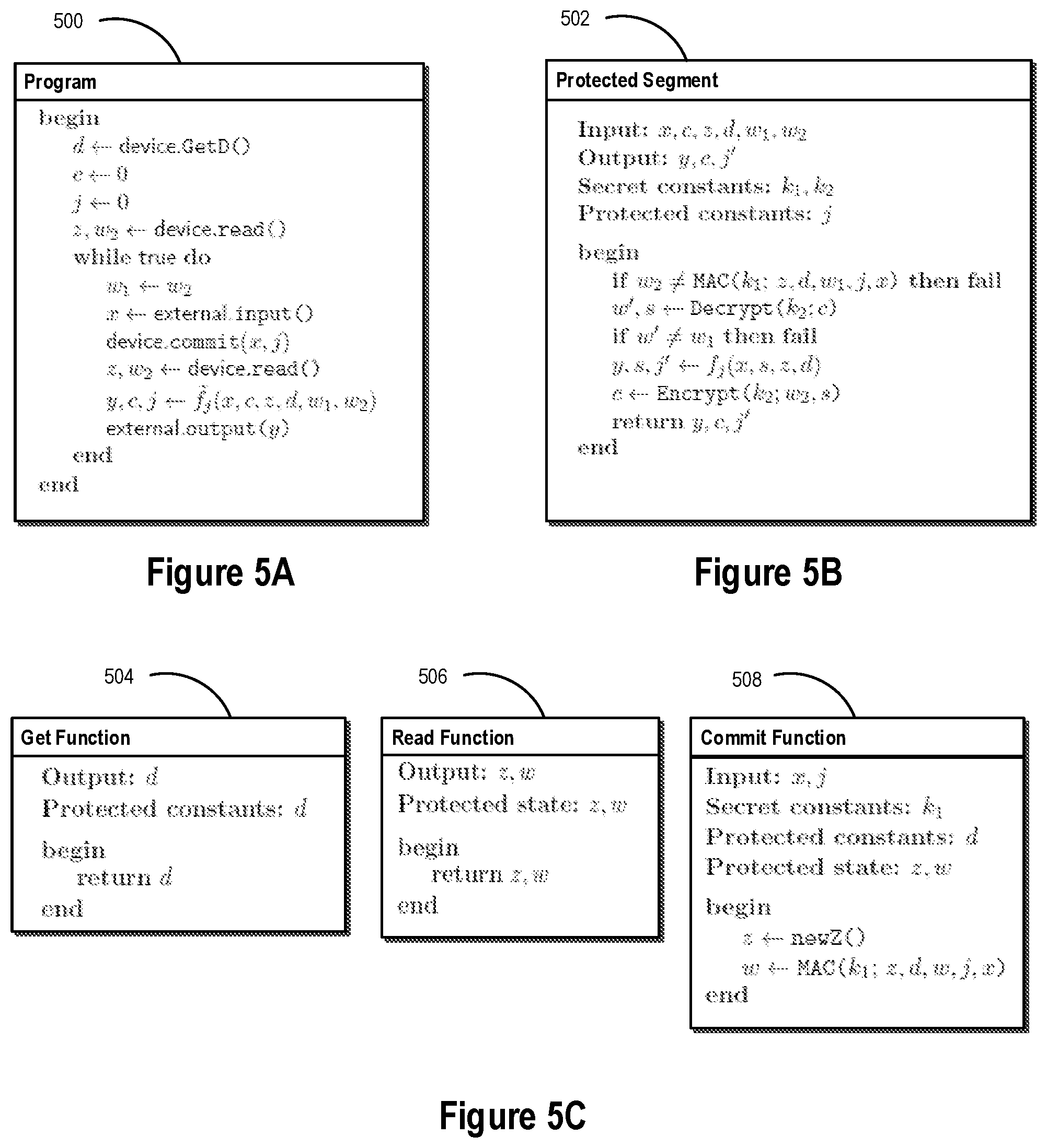 Patent US11783027 Figure 5 – Systems and methods for managing state