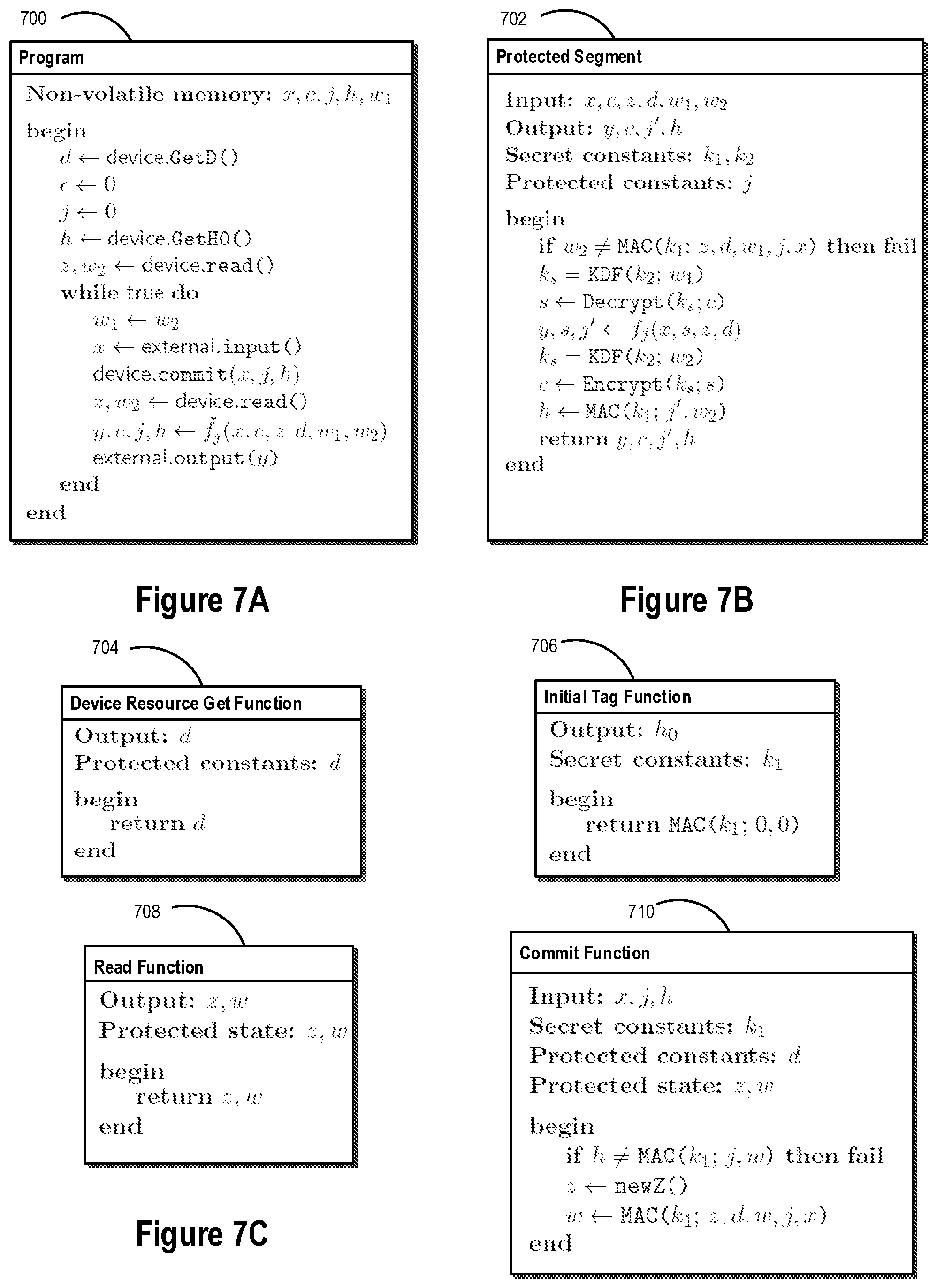 Patent US11783027 Figure 7 – Systems and methods for managing state