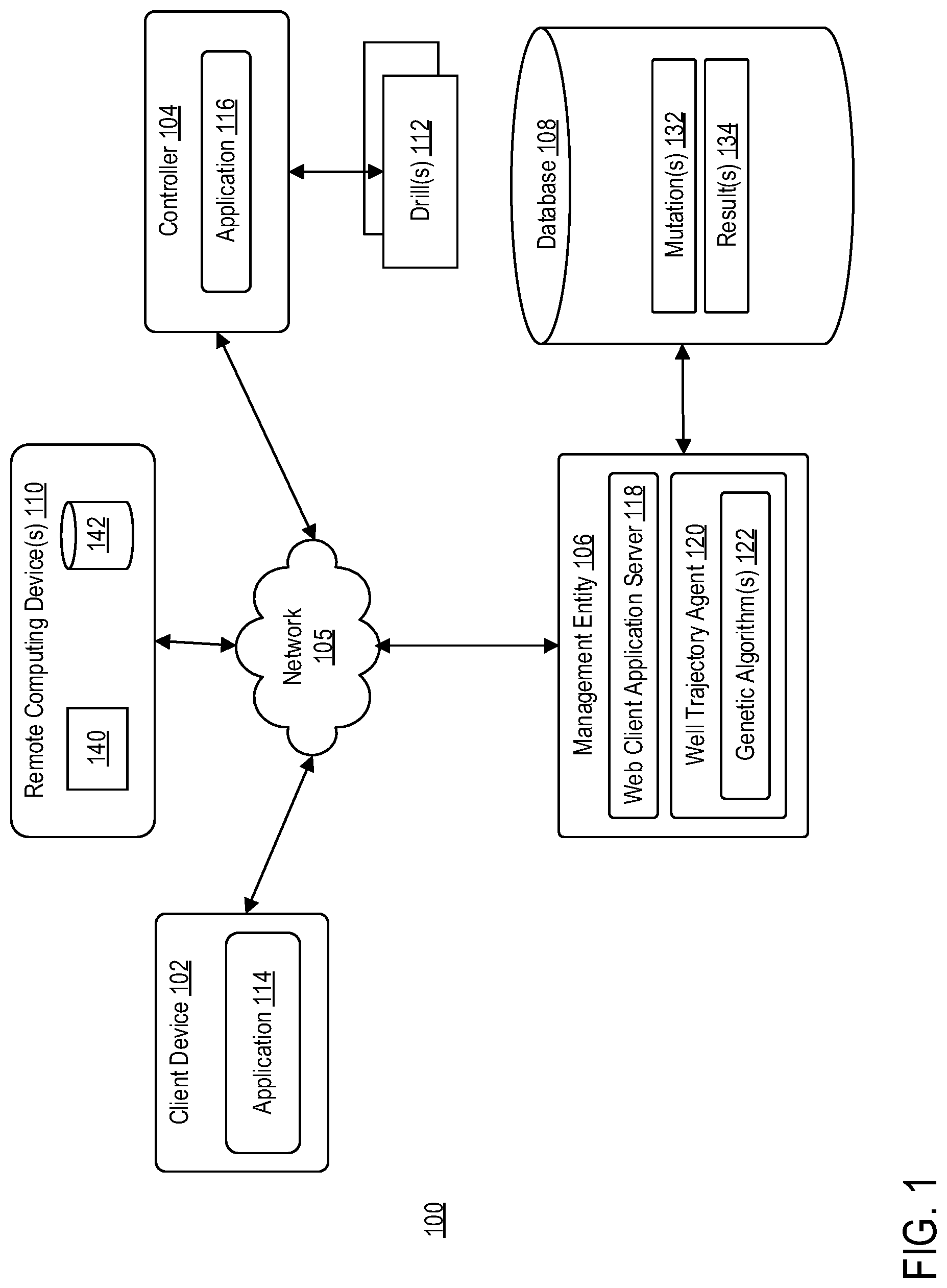 Patent US11783098 — System and method to generate wellbore layouts — Figure 1