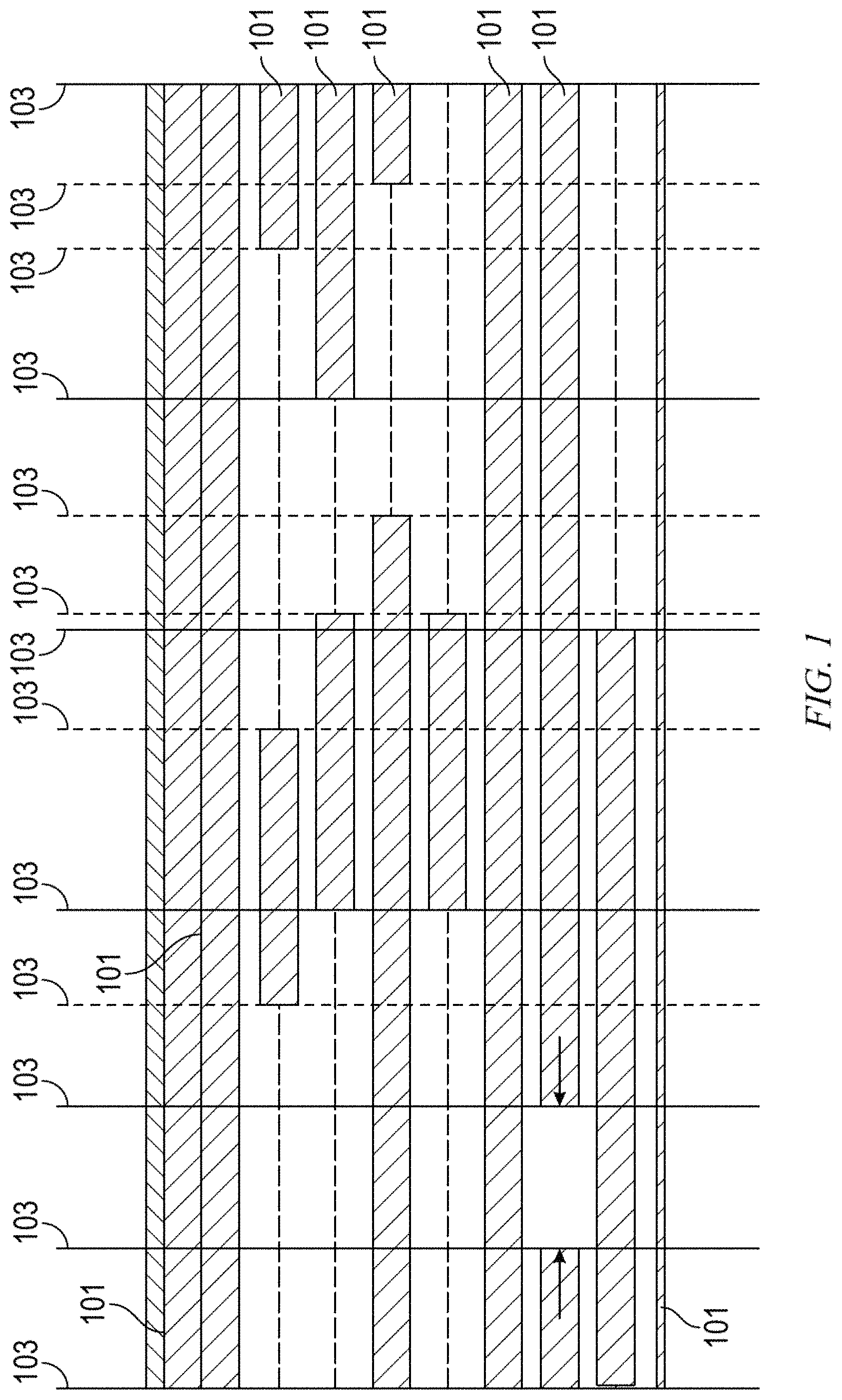 Patent US11783108 — System memory-aware circuit region partitioning — Figure 1