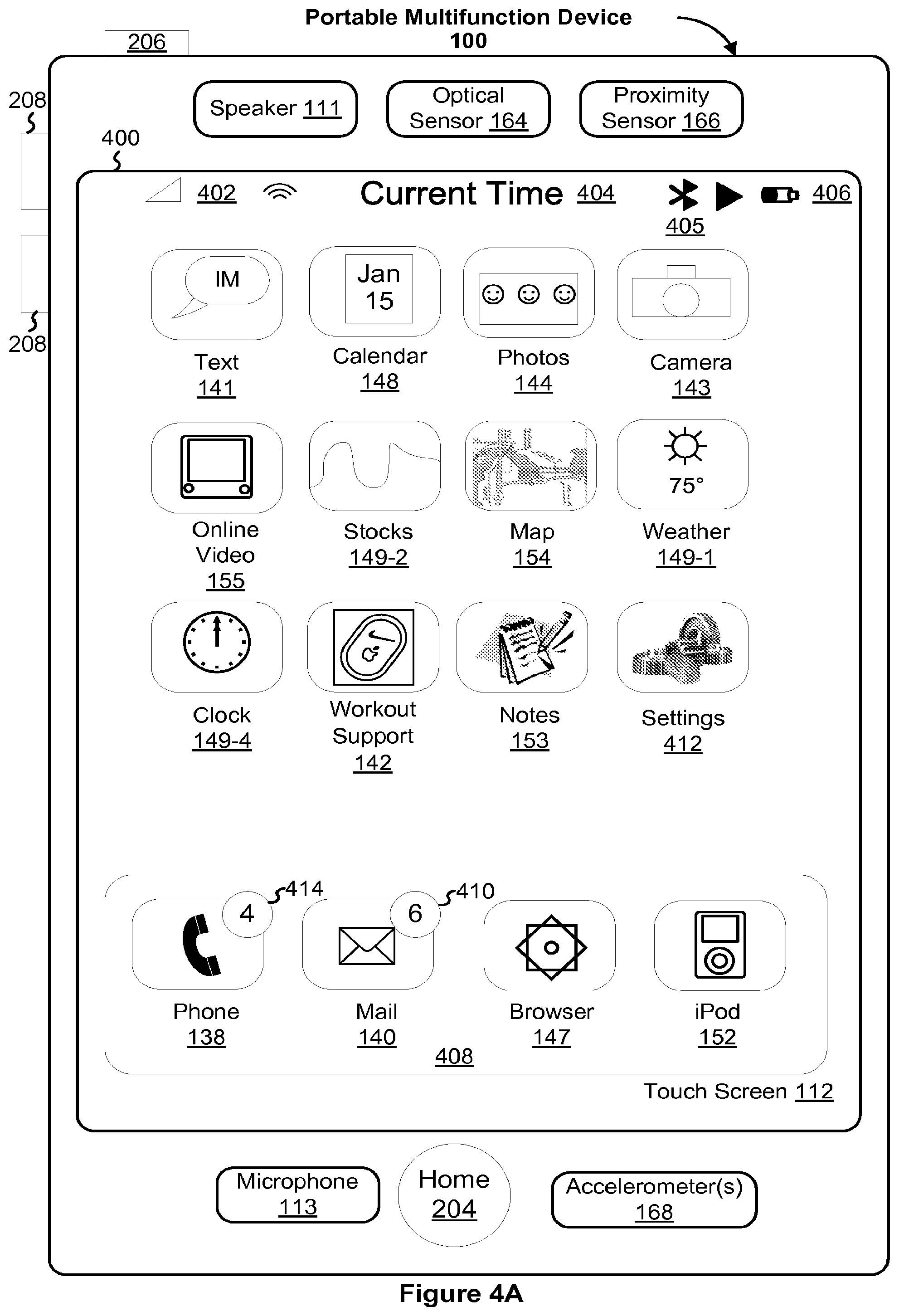 Patent US11783117 Figure 5 – Device, method, and graphical user interface for sharing a content object in a document