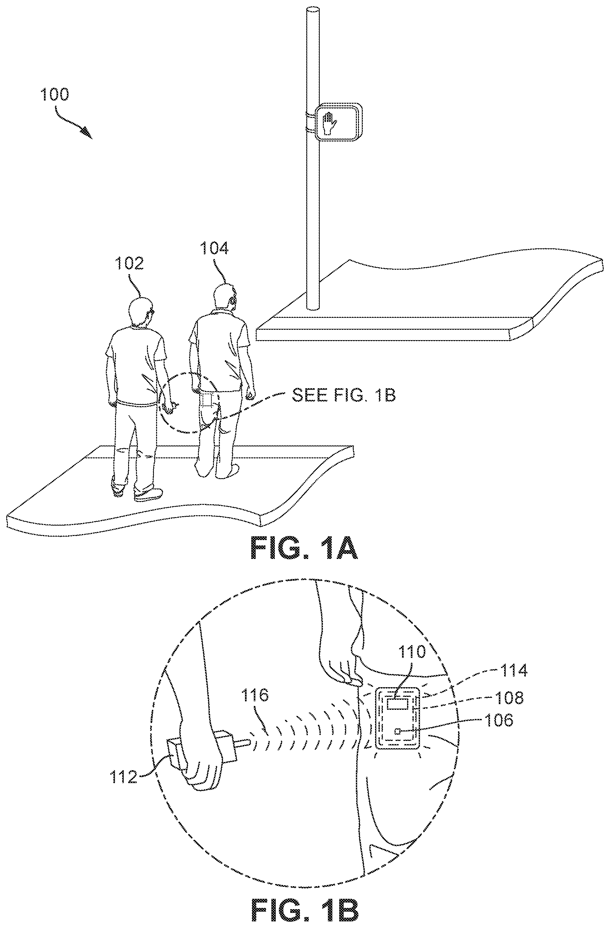 Patent US11783152 — Chip card with on/off mechanisms — Figure 1