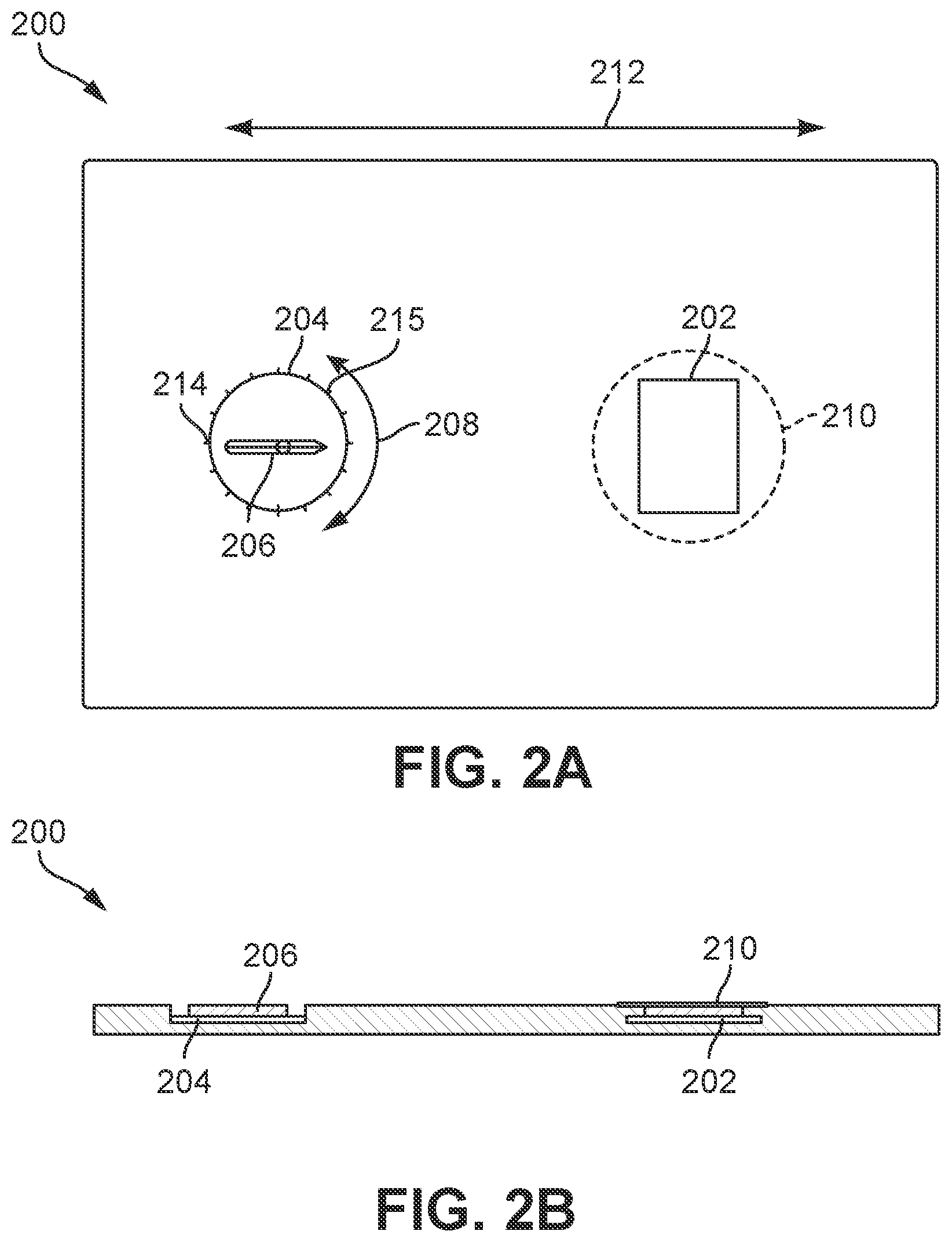 Patent US11783152 Figure 2 – Chip card with on/off mechanisms