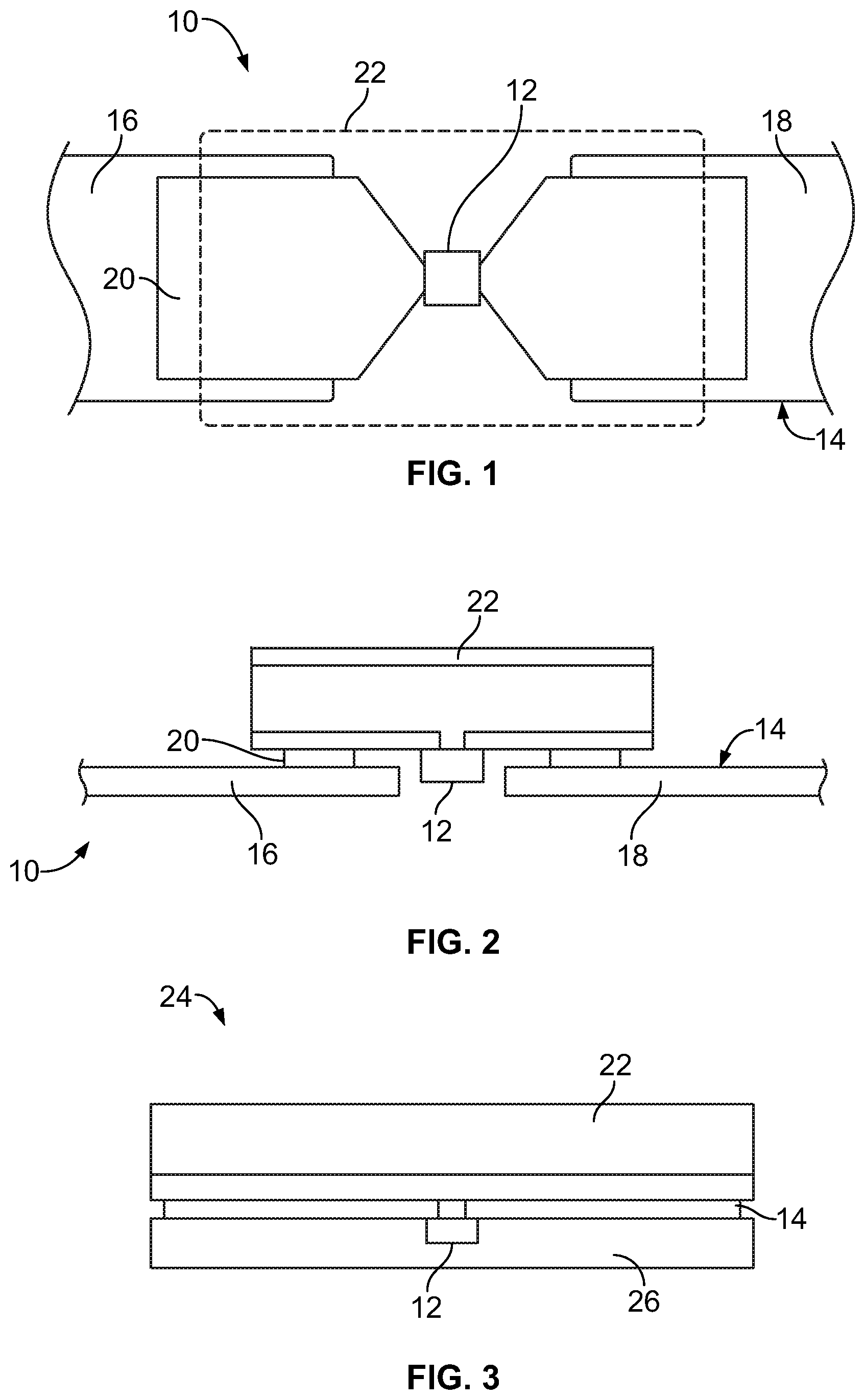 Patent US11783154 — Shielding and/or enhancement of temperature-sensing RFID devices — Figure 1