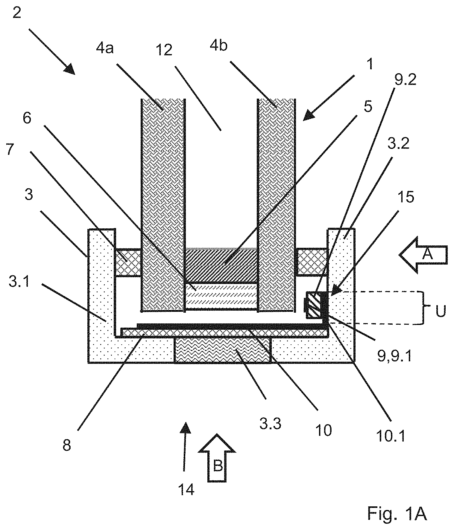 Patent US11783156 — Glazing with RFID transponder — Figure 1