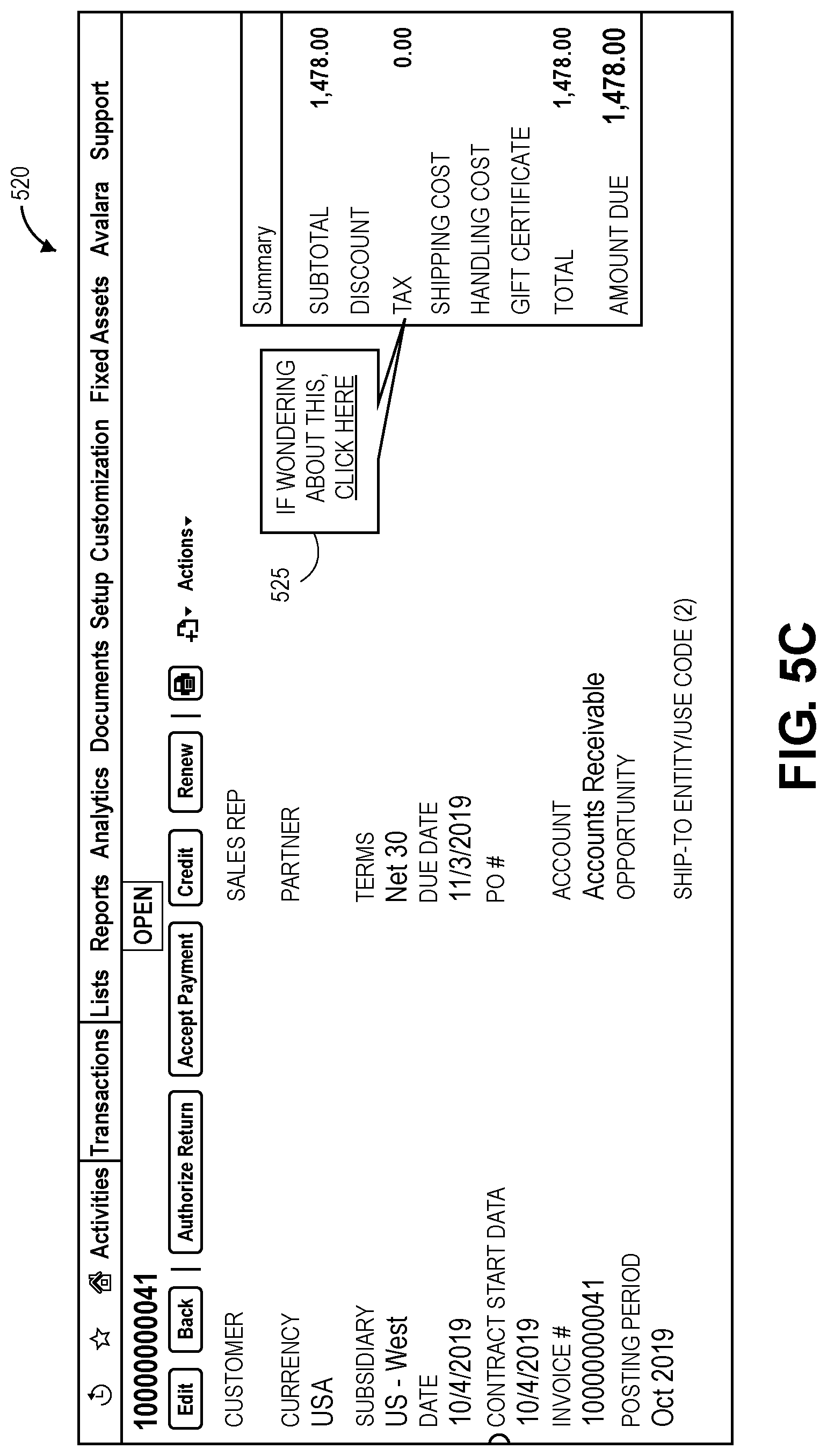 Patent US11783212 Figure 7 – Software service platform and graphical user interface (GUI) for determining and presenting rule-based conclusions