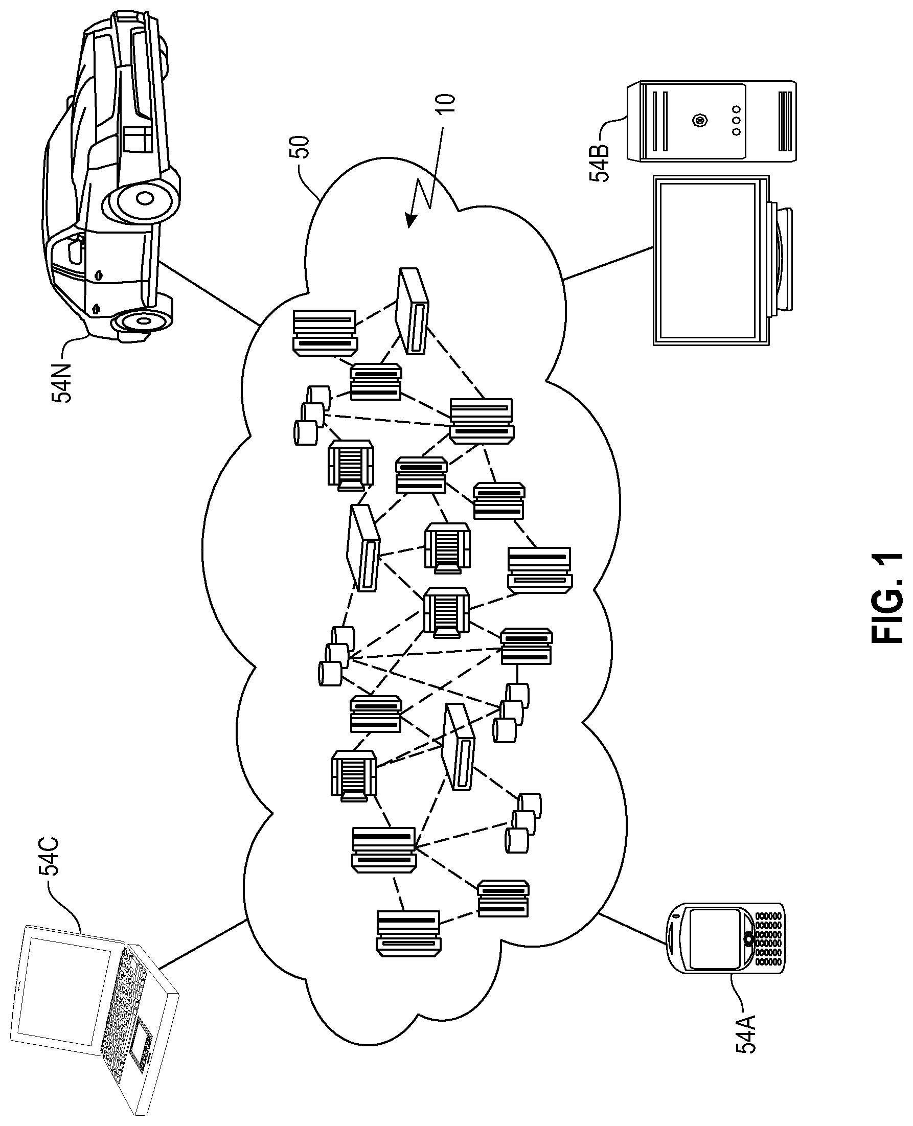 Patent US11783224 — Trait-modeled chatbots — Figure 1