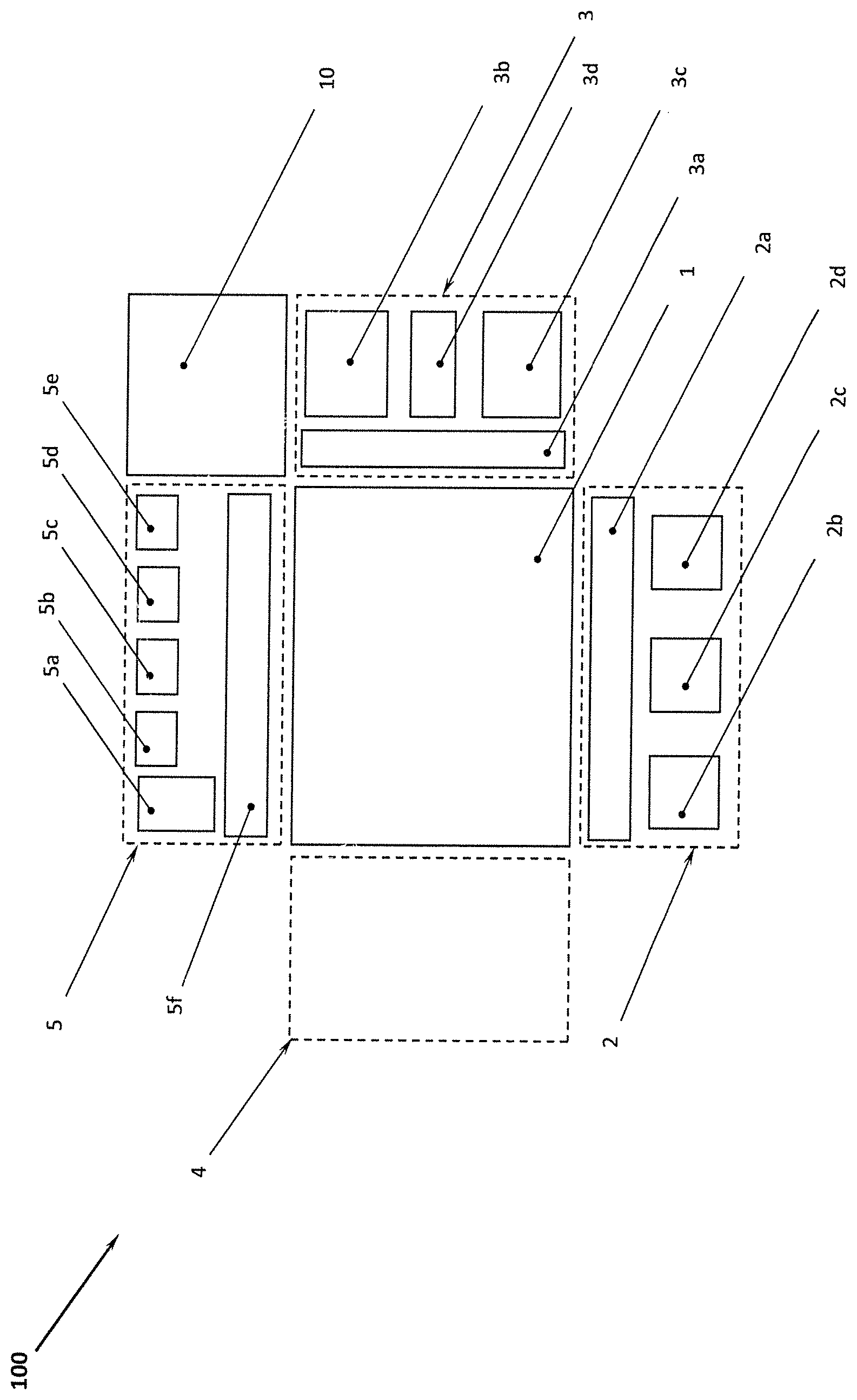 Patent US11783249 — System for controlling and managing a chain of energy products and related process — Figure 1