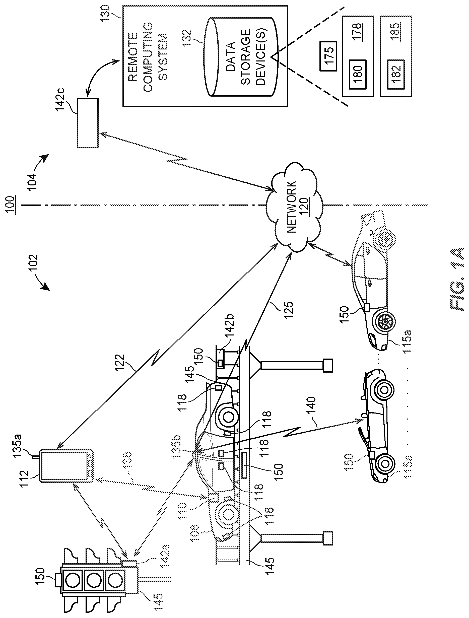 Patent US11783264 — Vehicle driver safety performance based on relativity — Figure 1