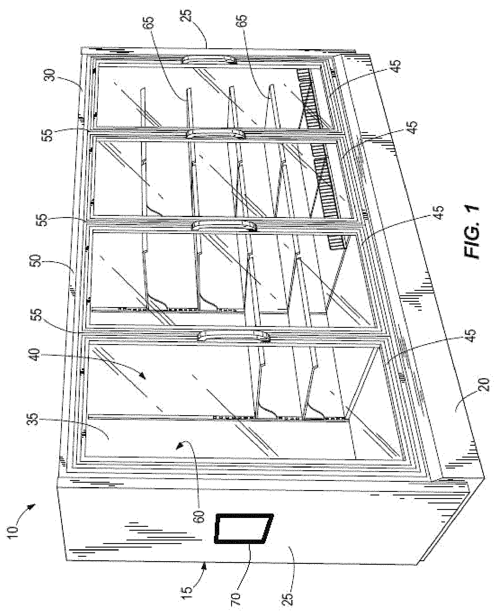 Patent US11783286 — Food display system integrating retailer services with consumer engagement — Figure 1