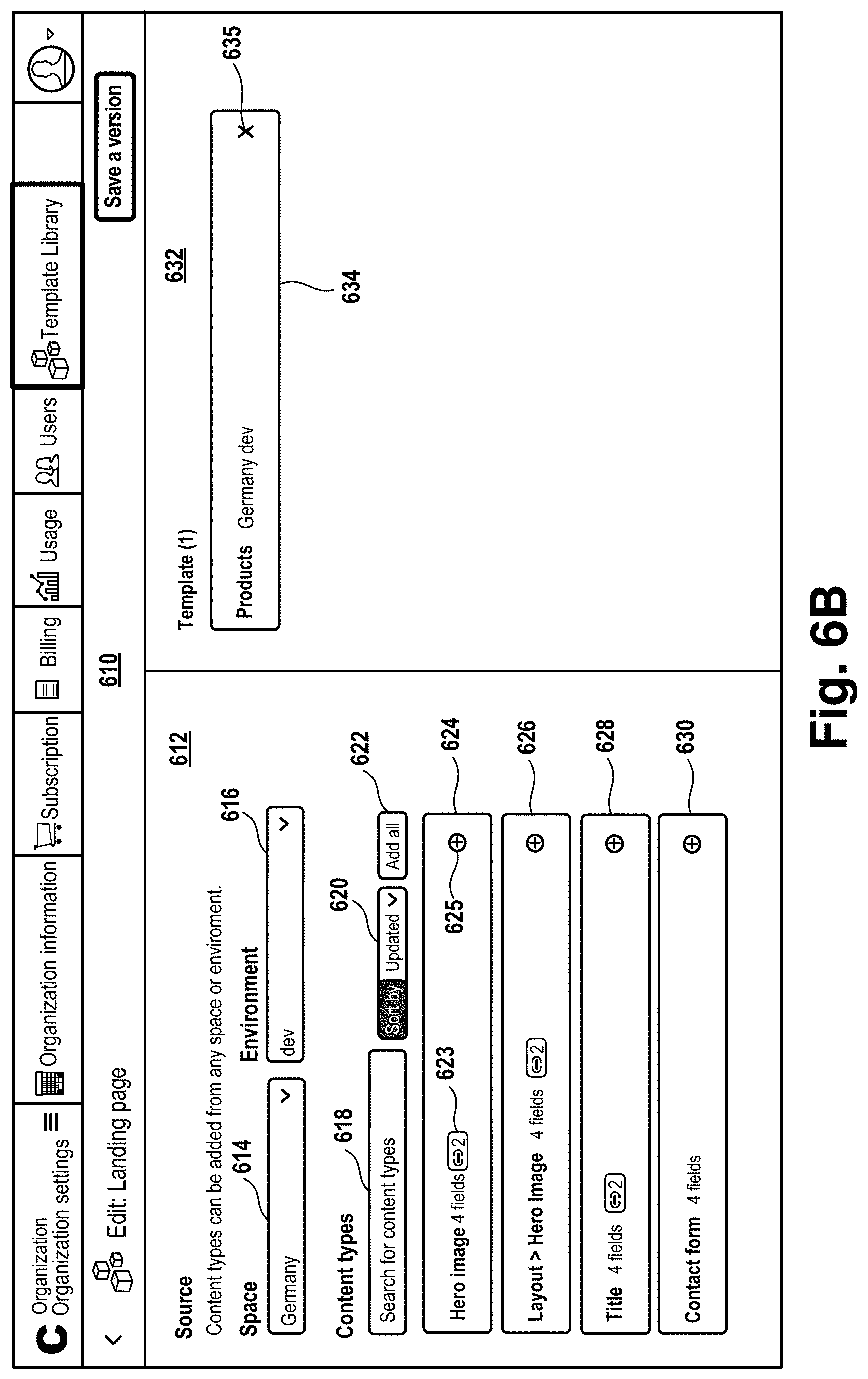 Patent US11783293 Figure 9 – Templates for content spaces in a content management system