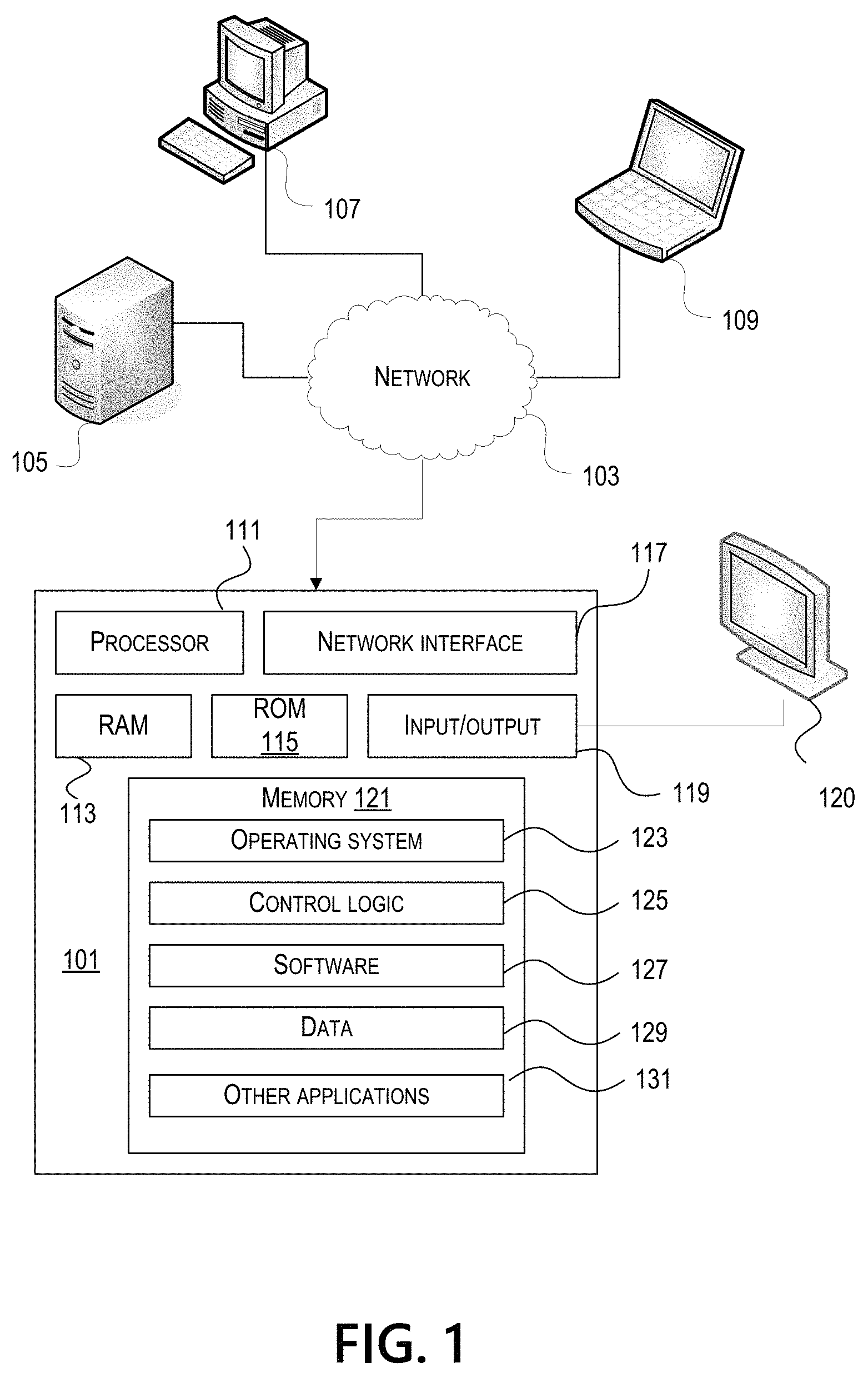 Patent US11783334 Figure 1 – Using an always on listening device skill to relay answers to transaction-based knowledge-based authentications