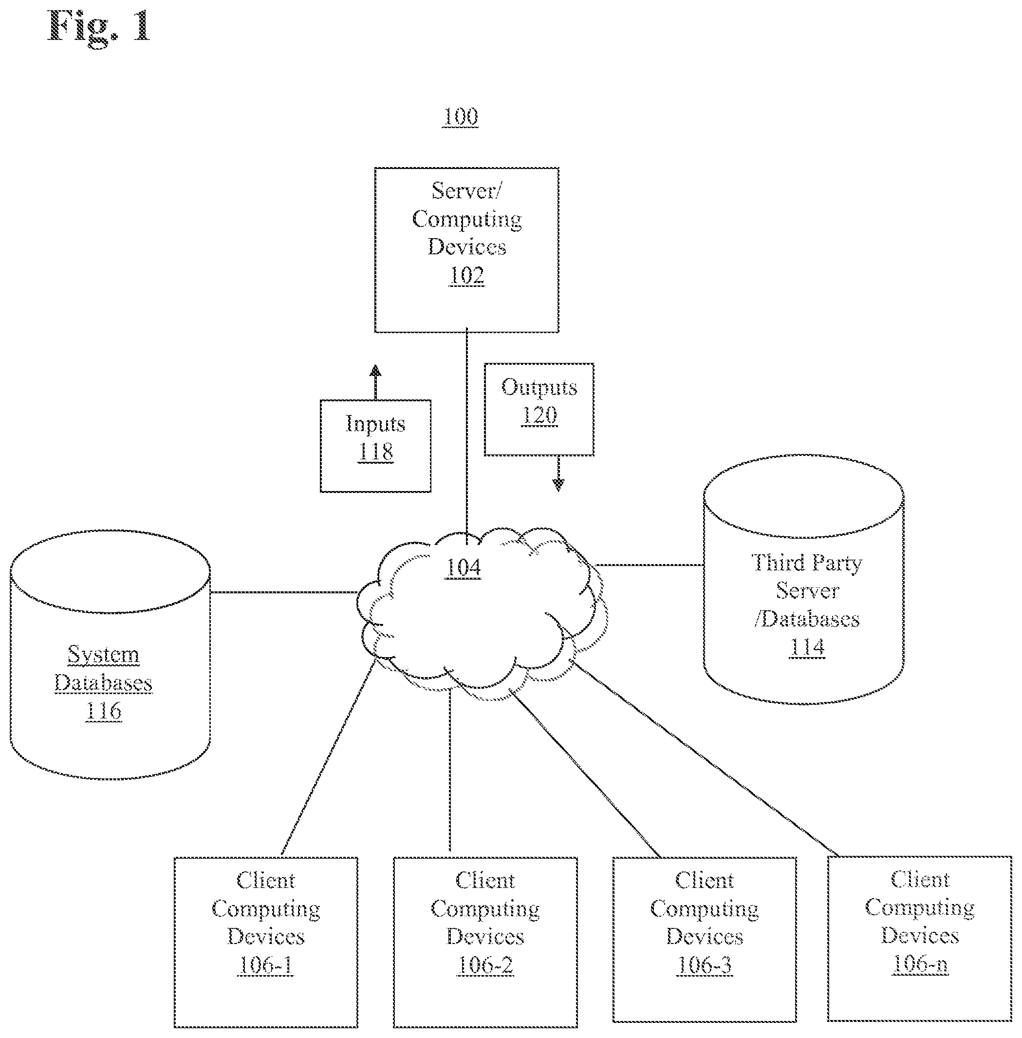 Patent US11783368 — Management of an advertising exchange using email data — Figure 1