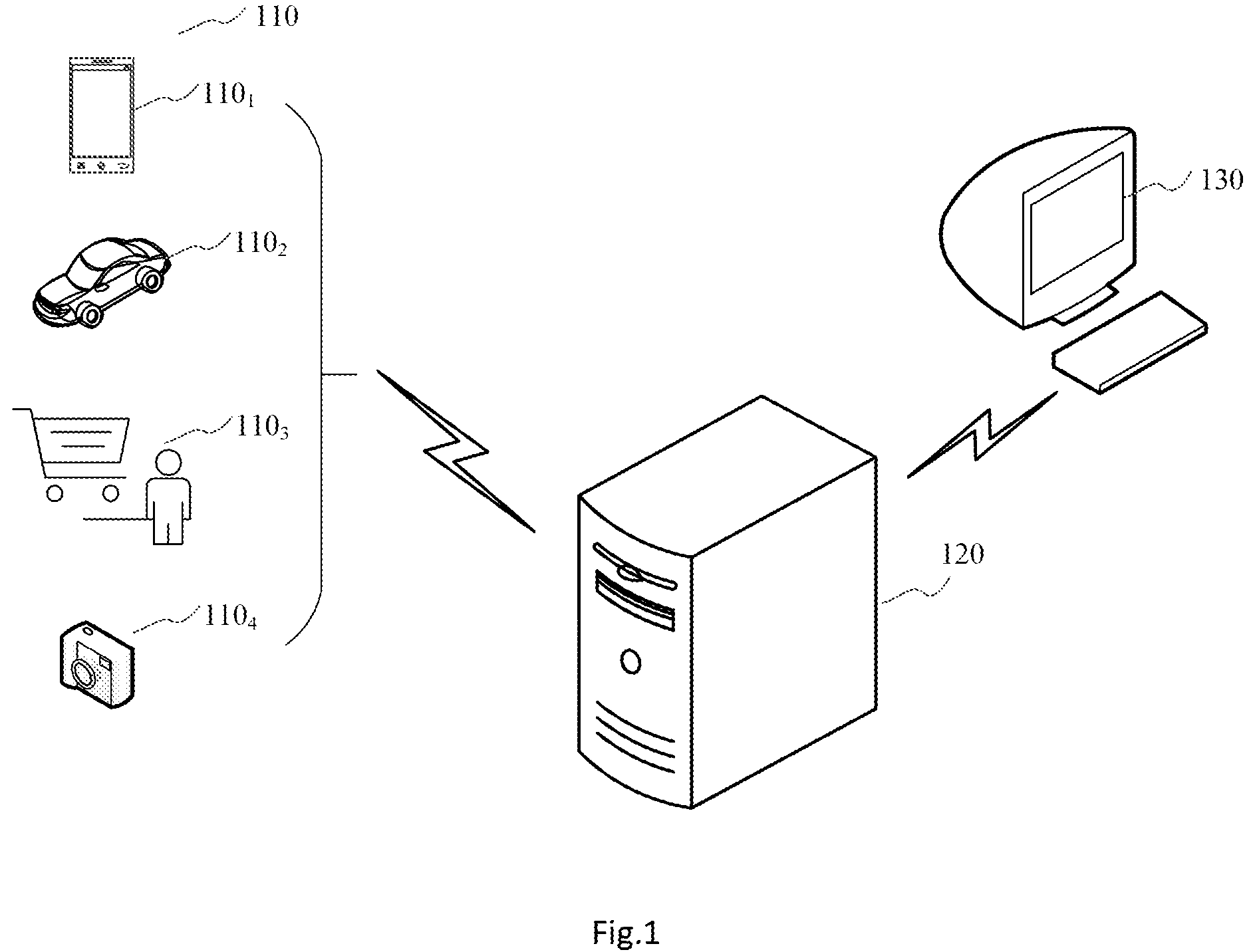 Patent US11783374 Figure 1 – Method and device for providing real-time data service