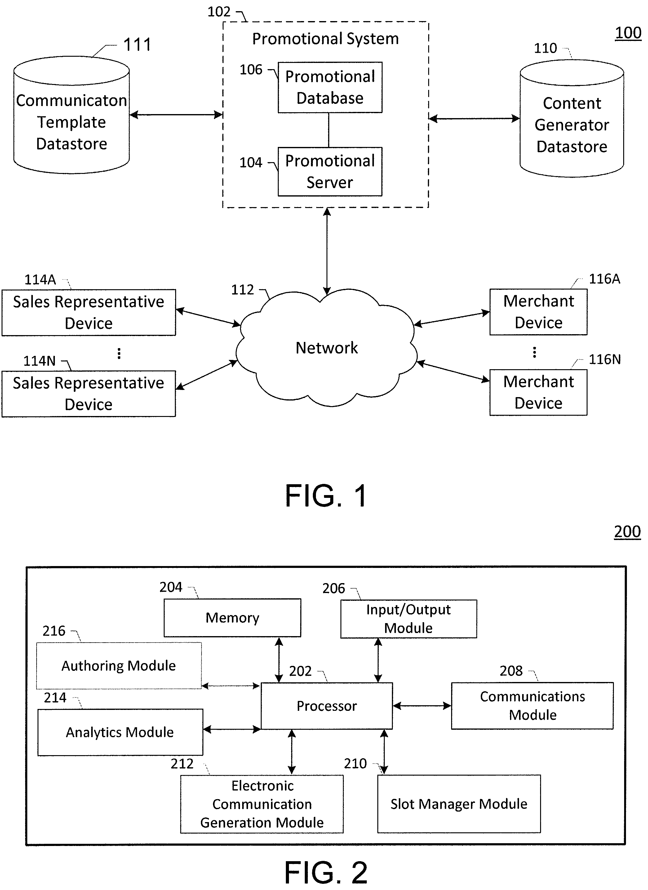 Patent US11783378 — Method and apparatus for generating an electronic communication — Figure 1