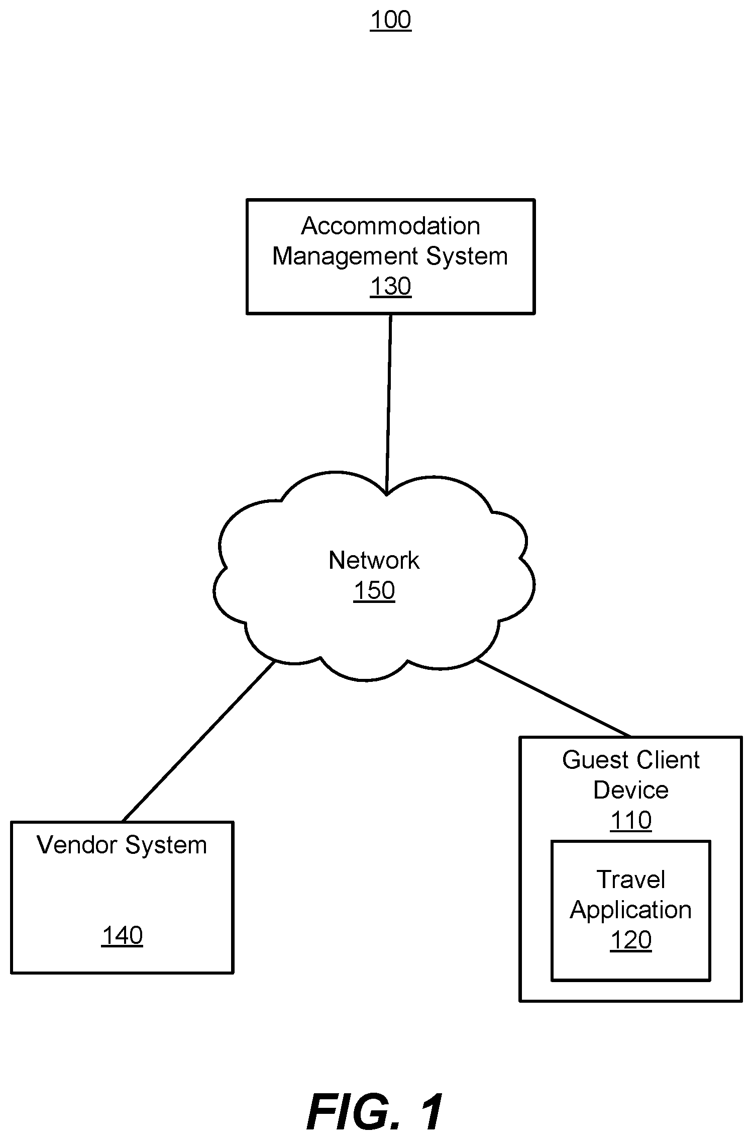Patent US11783388 — Detecting user preferences of subscription living users — Figure 1