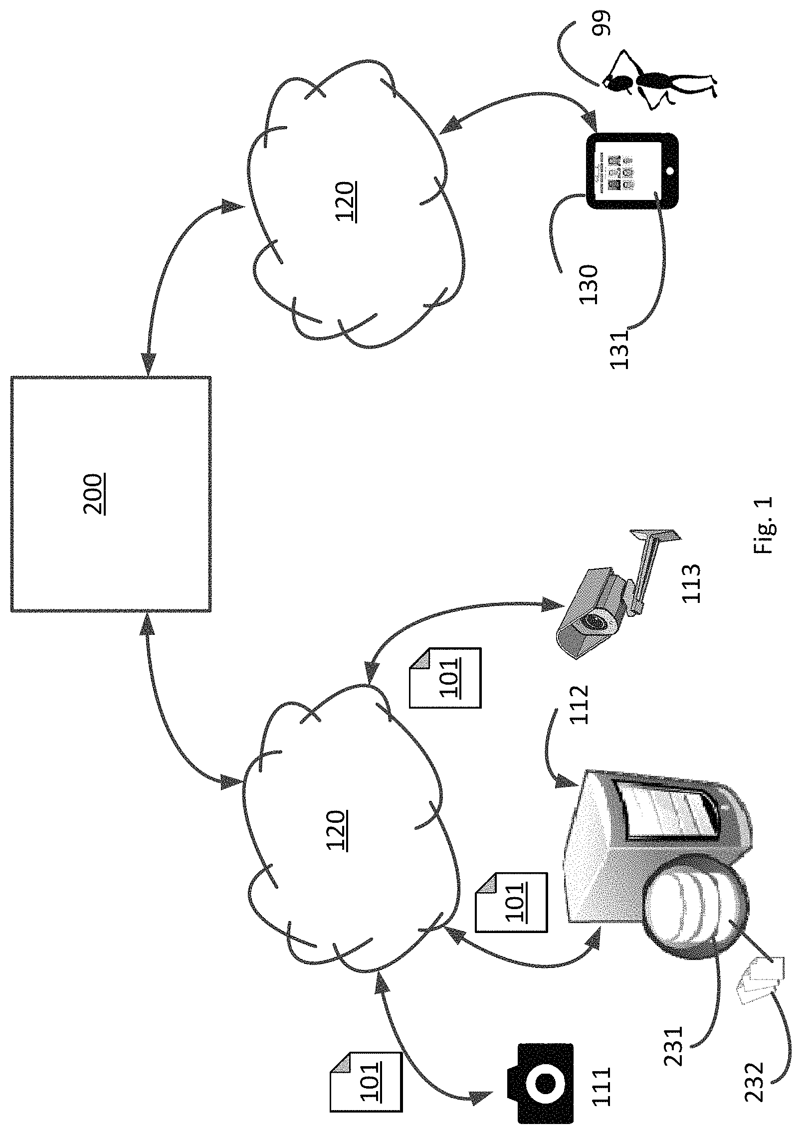 Patent US11783440 — System and method for generating a photographic police lineup — Figure 1