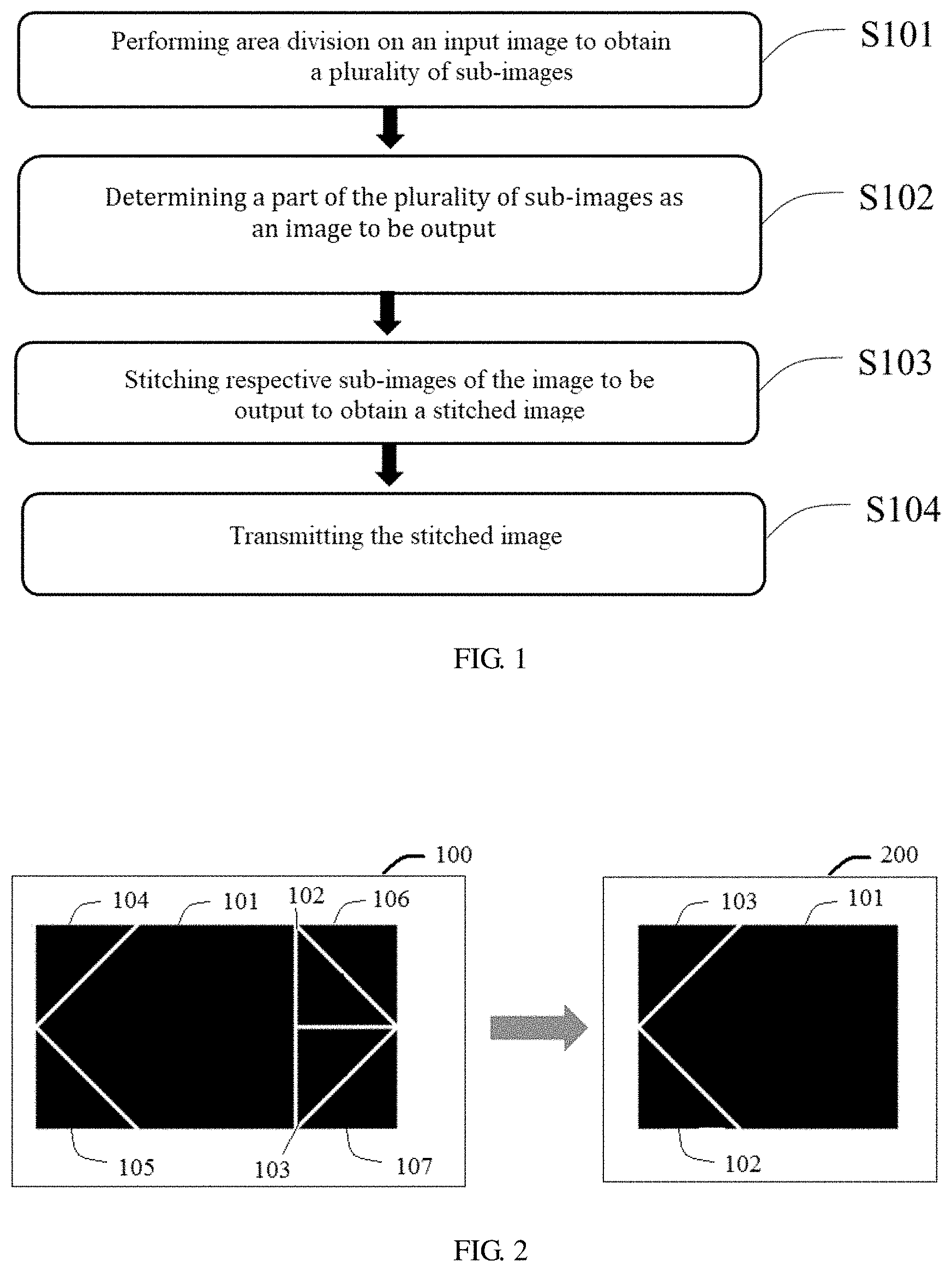 Patent US11783445 — Image processing method, device and apparatus, image fitting method and device, display method and apparatus, and computer readable medium — Figure 1