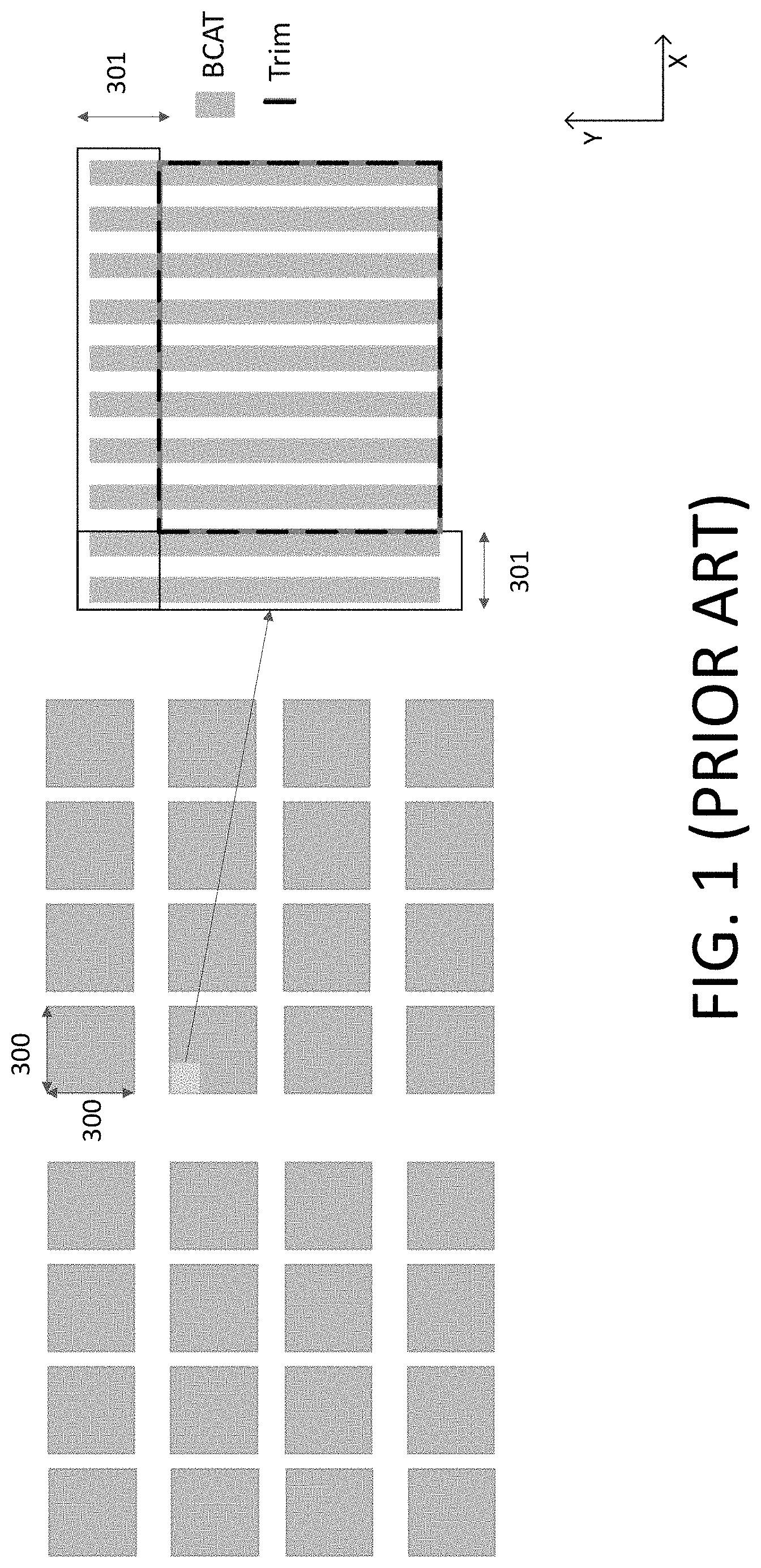 Patent US11783470 — Design-assisted inspection for DRAM and 3D NAND devices — Figure 1