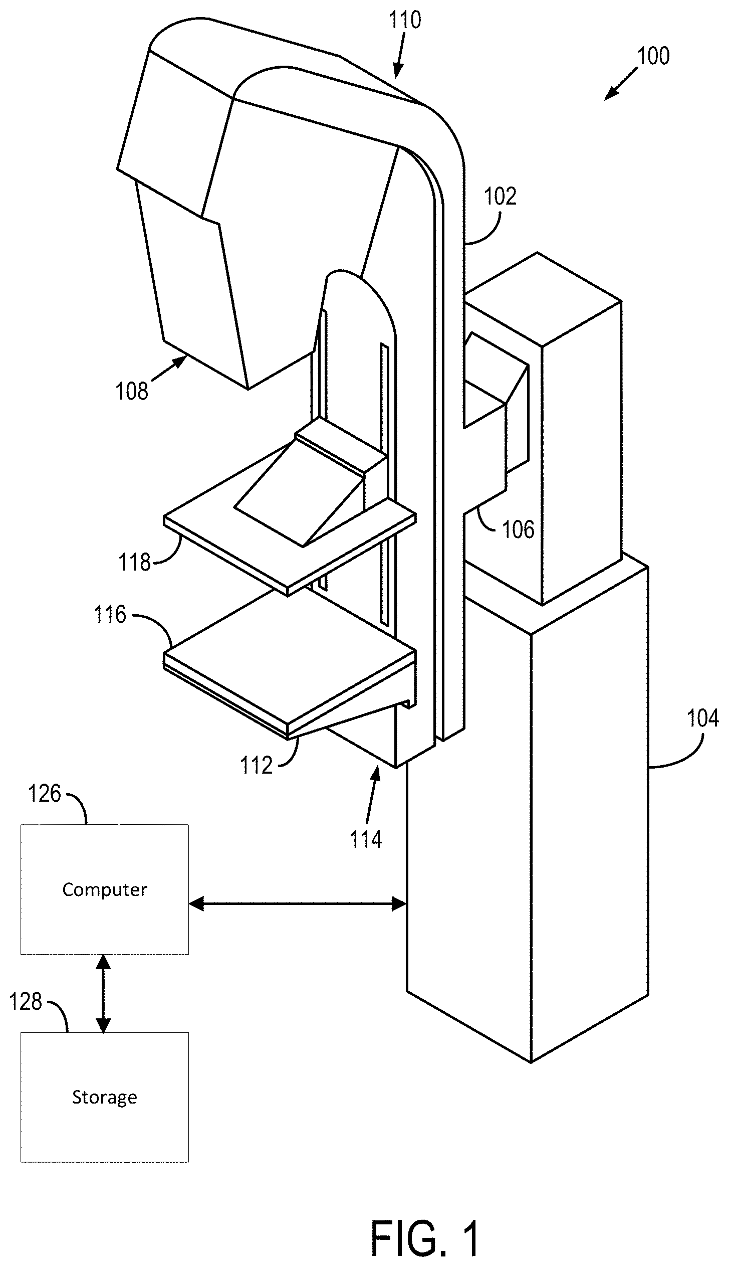 Patent US11783476 — System and method for analyzing three-dimensional image data — Figure 1
