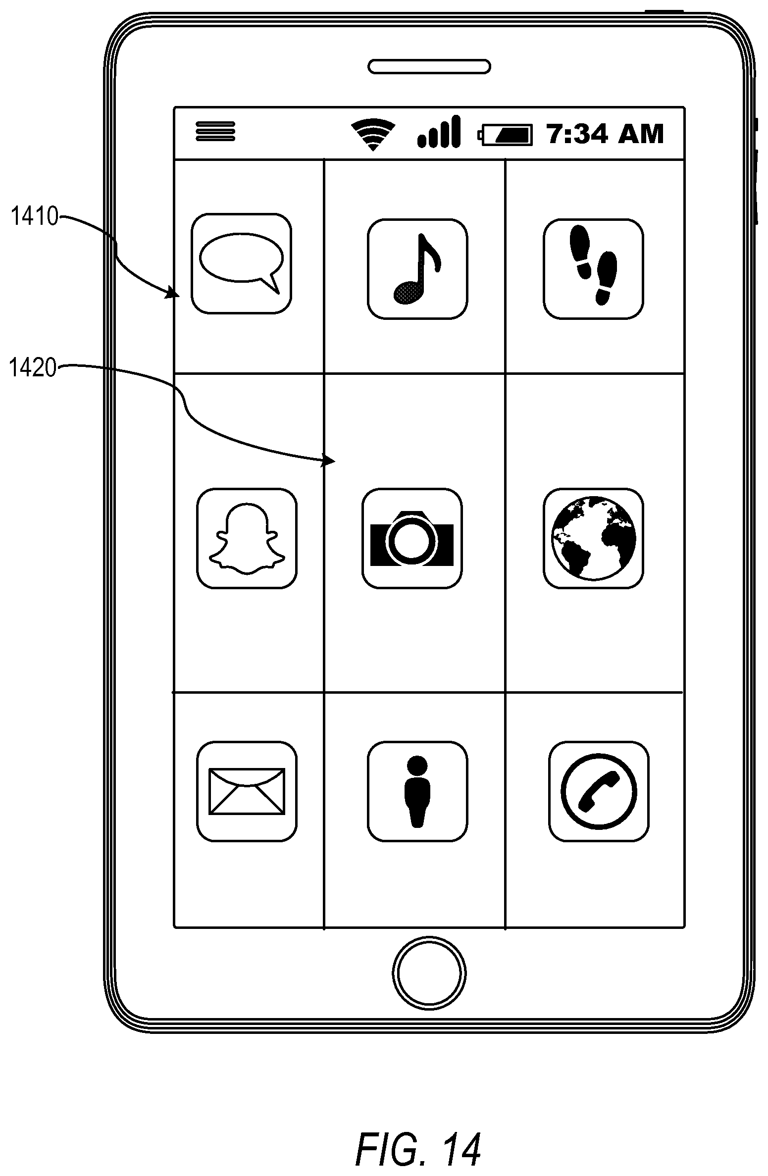 Patent US11783487 Figure 8 – Gaze-based control of device operations