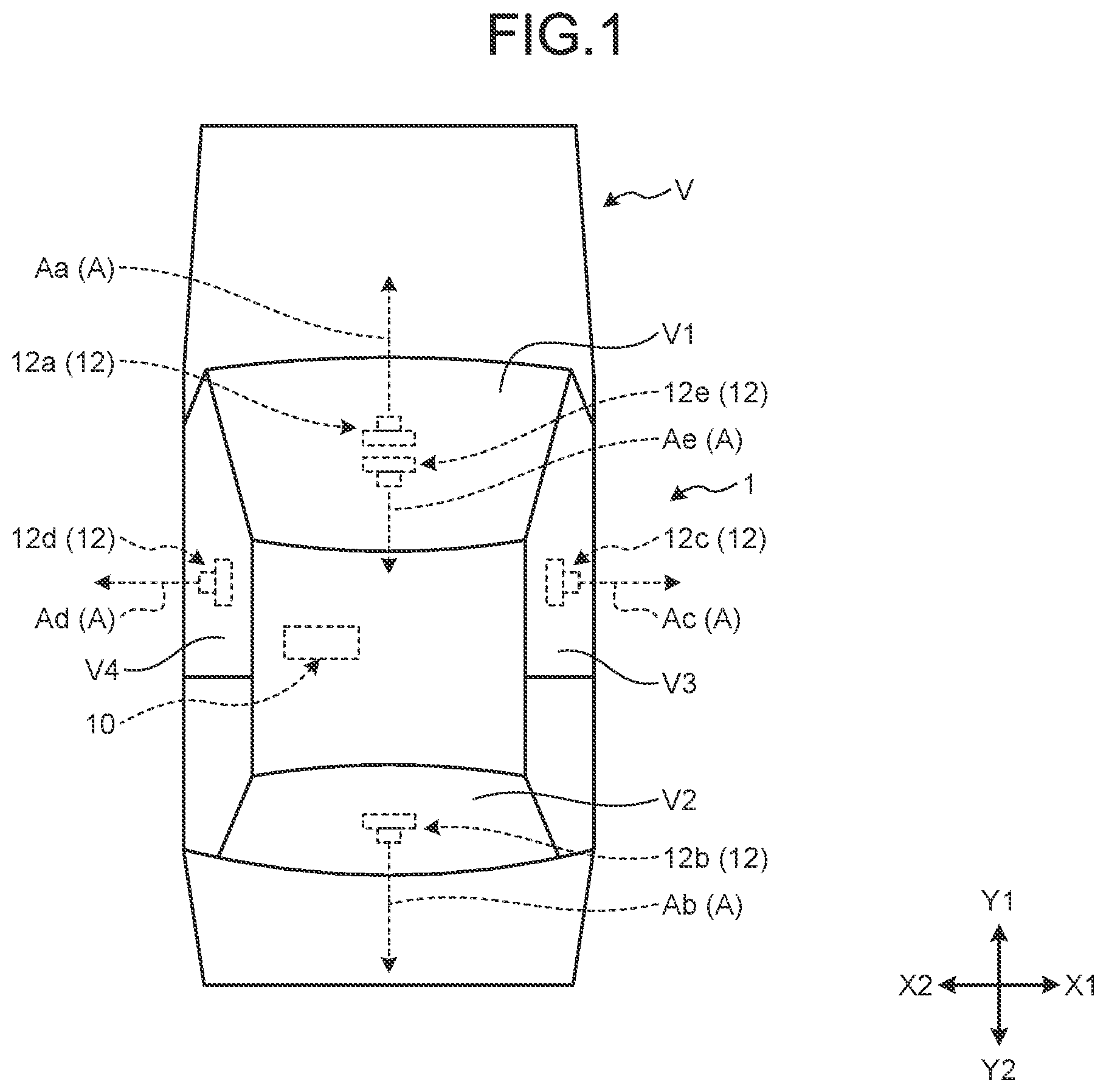 Patent US11783505 — Camera position detection apparatus, camera unit, camera position detection method, and medium — Figure 1