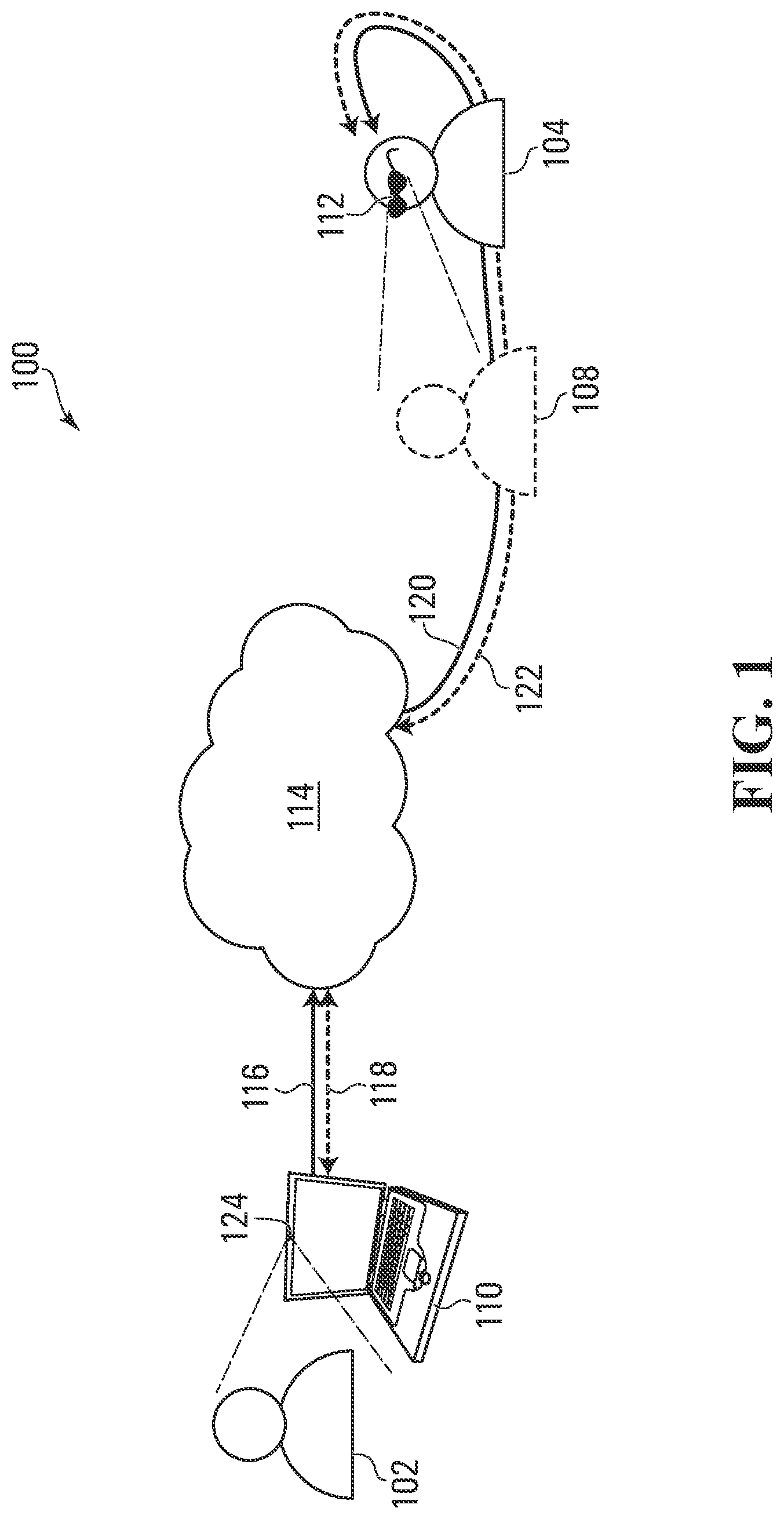 Patent US11783531 — Method, system, and medium for 3D or 2.5D electronic communication — Figure 1