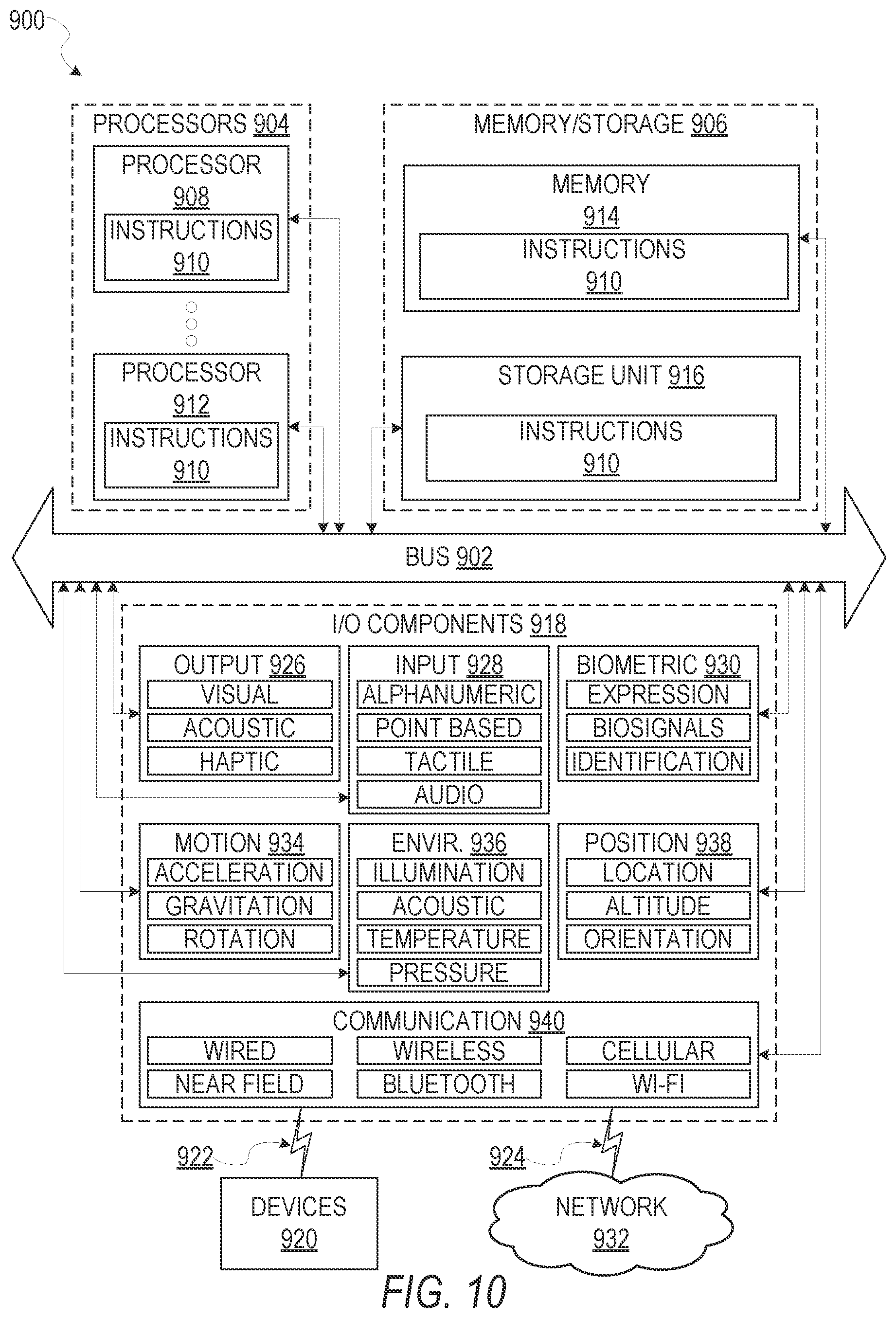 Patent US11783539 Figure 10 – Three-dimensional modeling toolkit