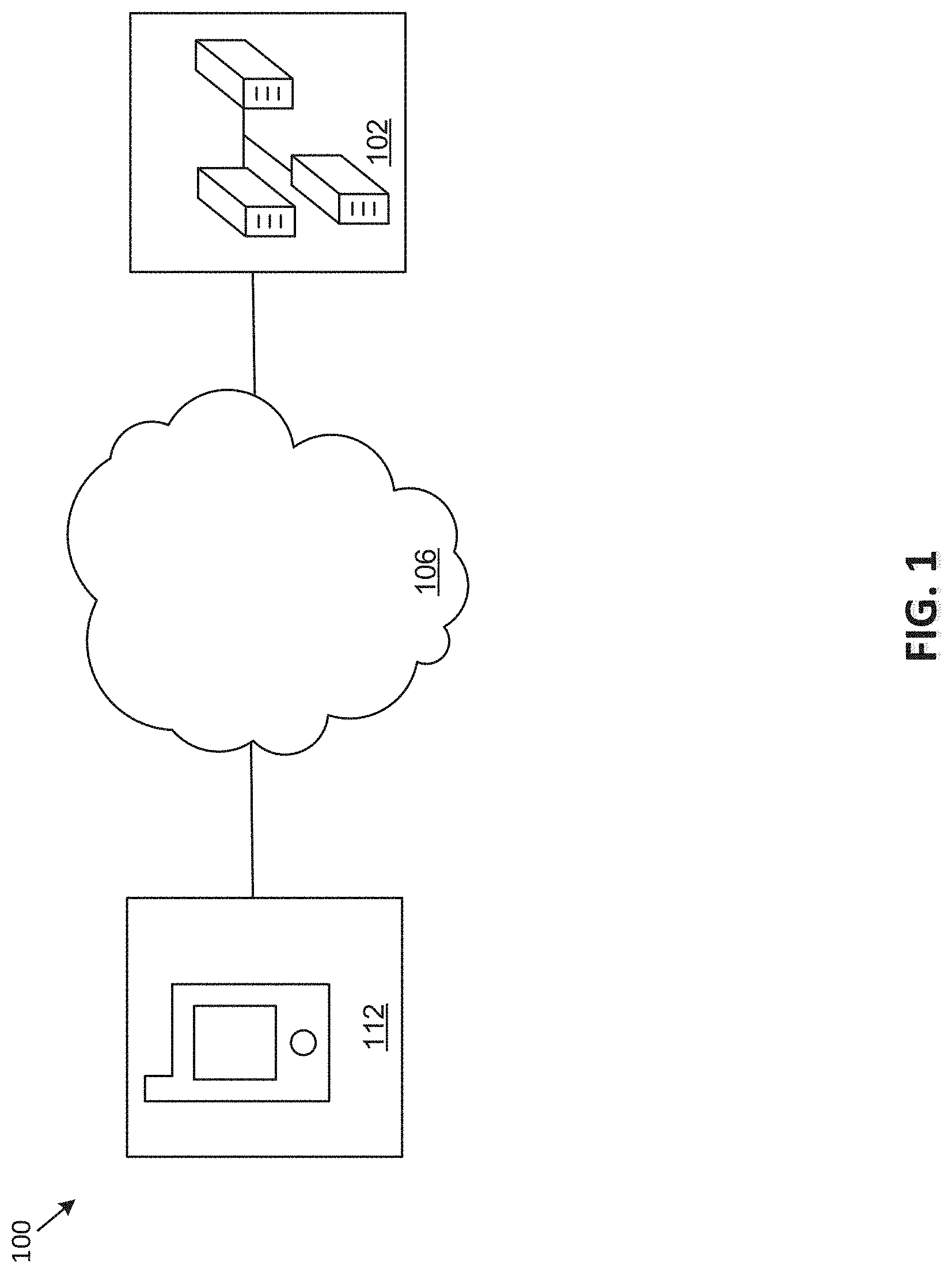 Patent US11783543 — Method and system for displaying and navigating an optimal multi-dimensional building model — Figure 1